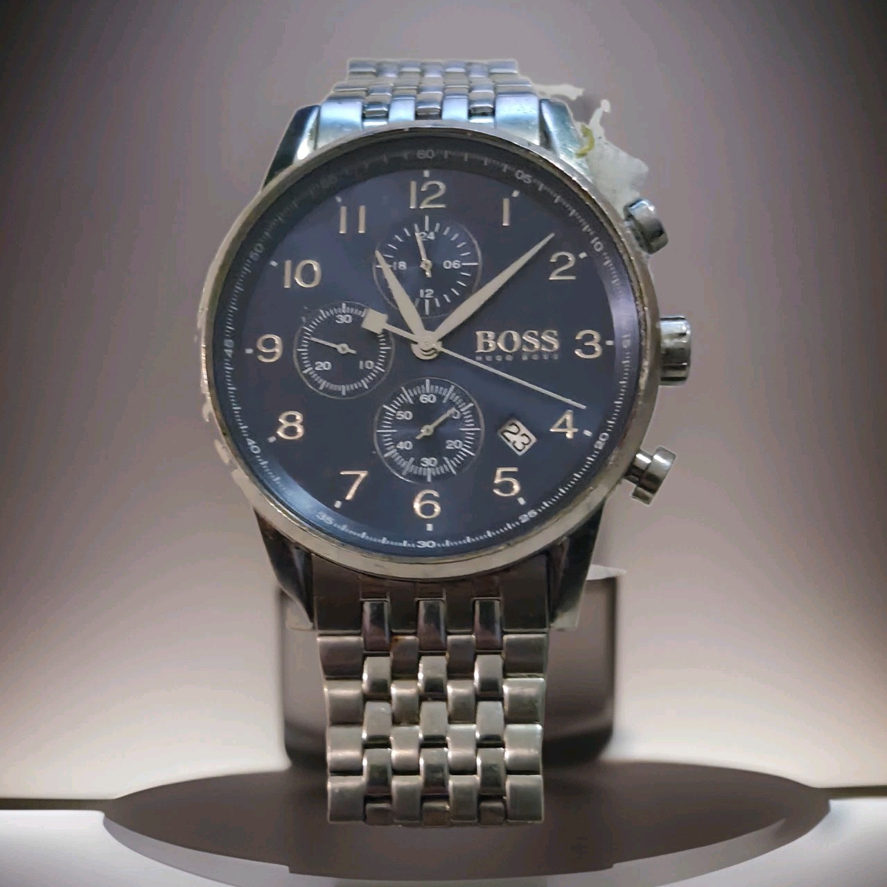 Hugo Boss Champion Chronograph Watch 1513818 – 100M Water Resistant