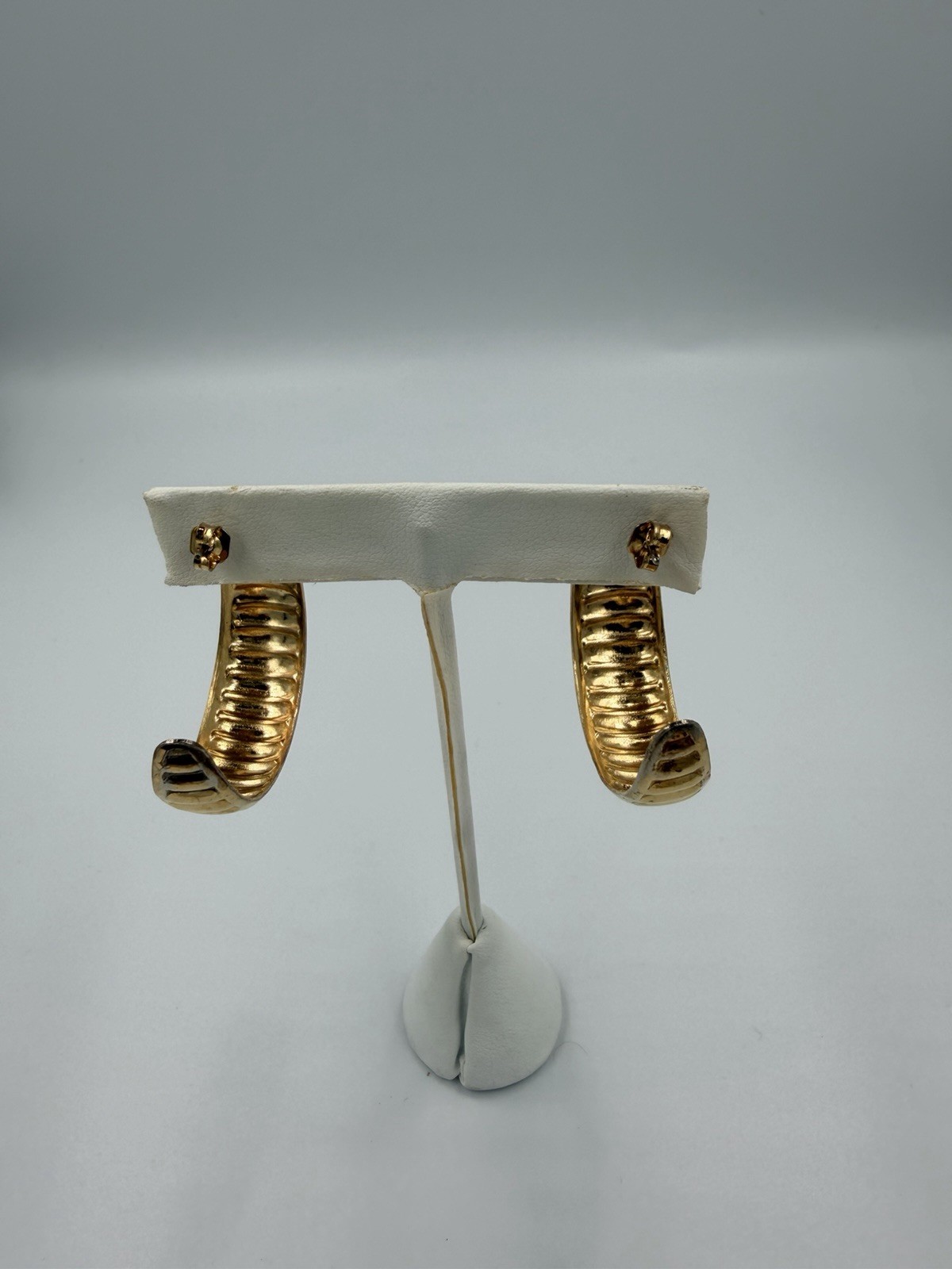 Gold Tone Hoops