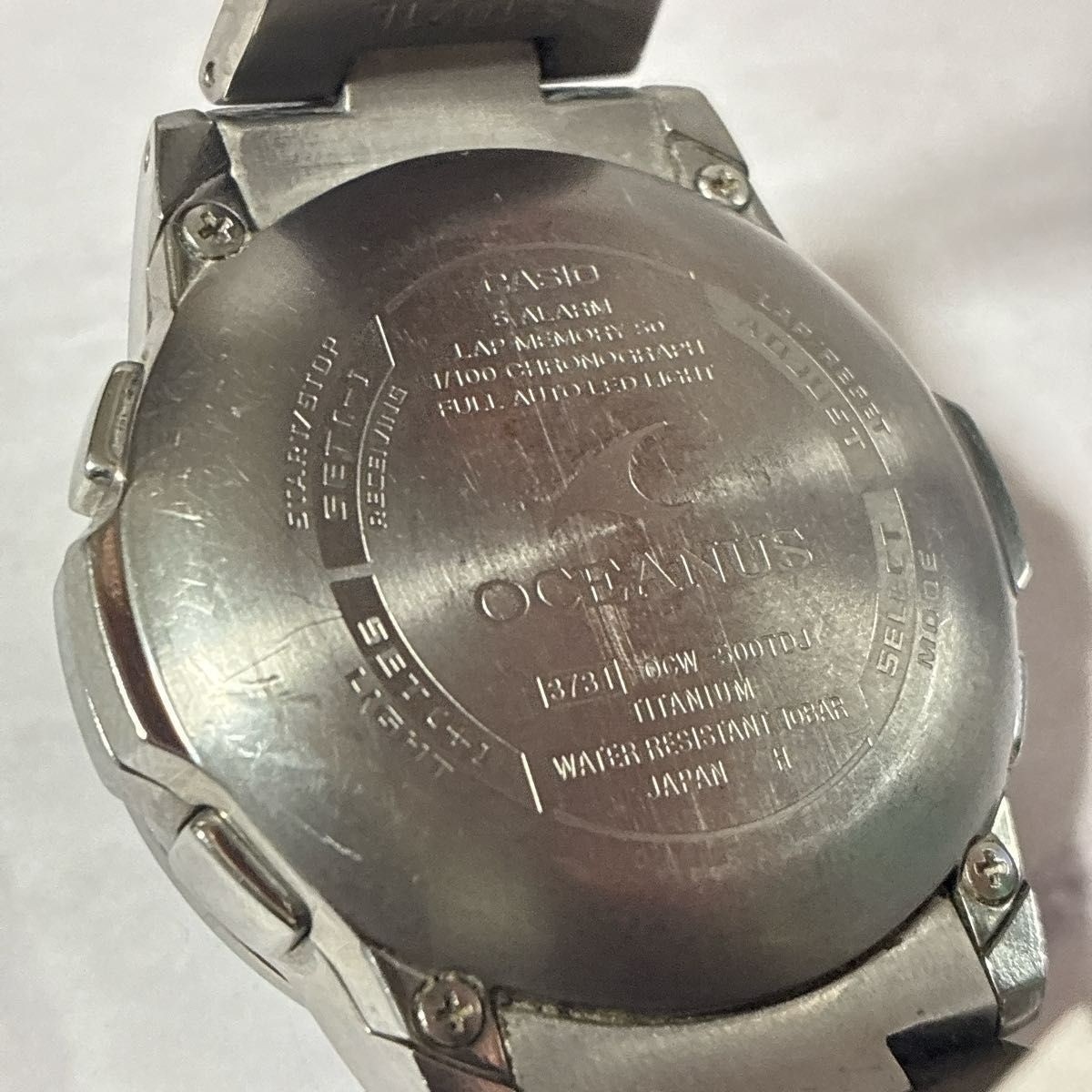 CASIO OCEANUS OCW-500TDJ 1st Gen Titanium Solar Atomic Chronograph Watch JDM