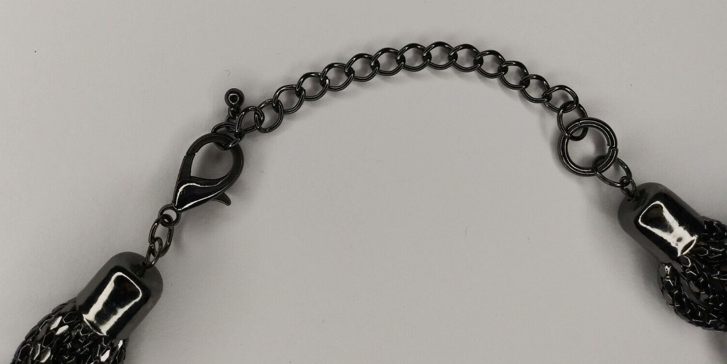Braided Rope Design Chain Necklace Fashion Costume Jewelry