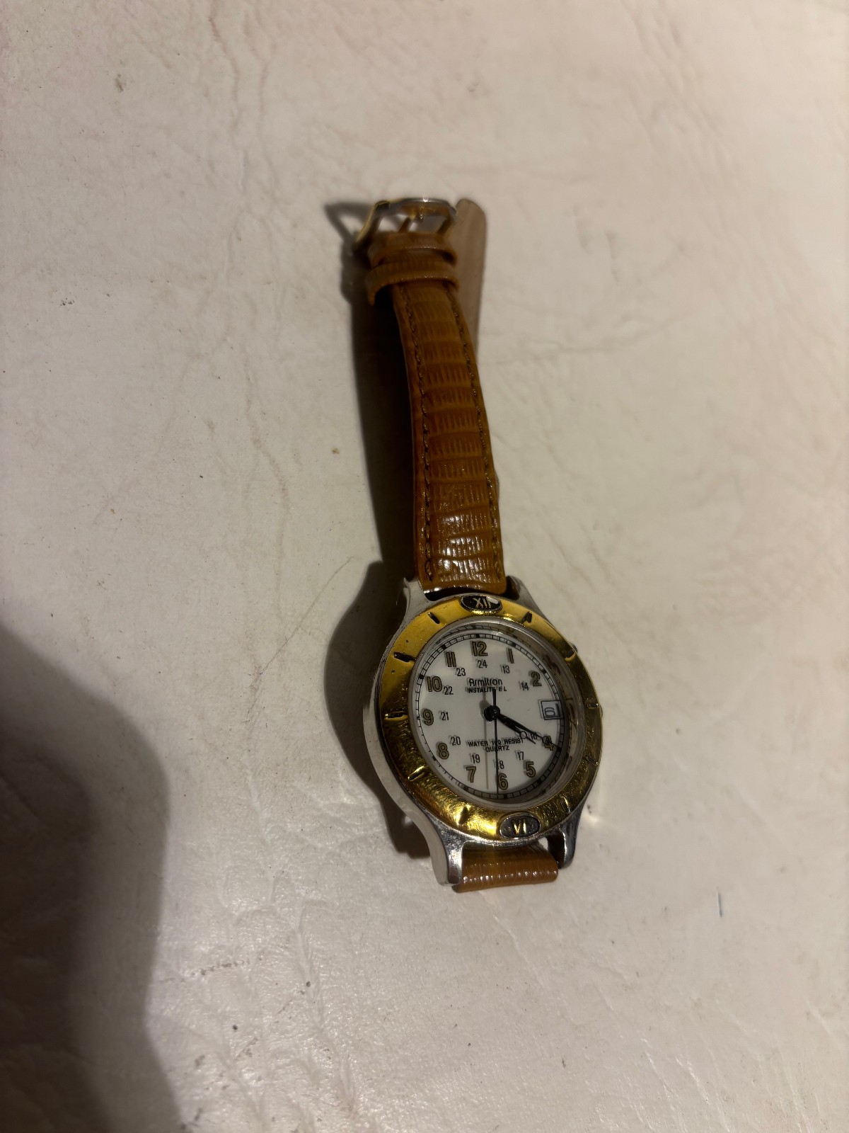 Armitron Instalite EL Watch 6N10 Japan Movt