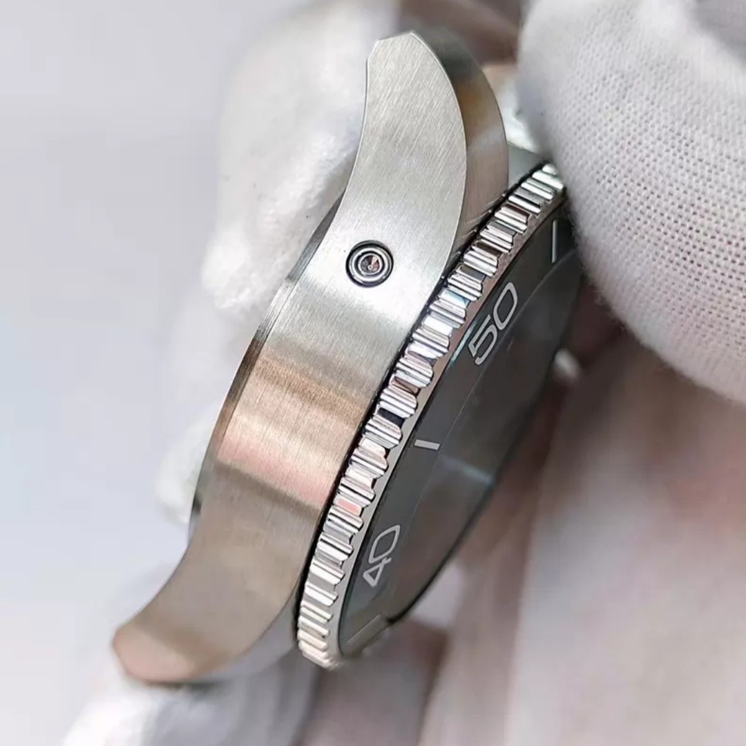 41mm watch case kit + dial + hands +strap compatible ETA/Dandong 7750 movements