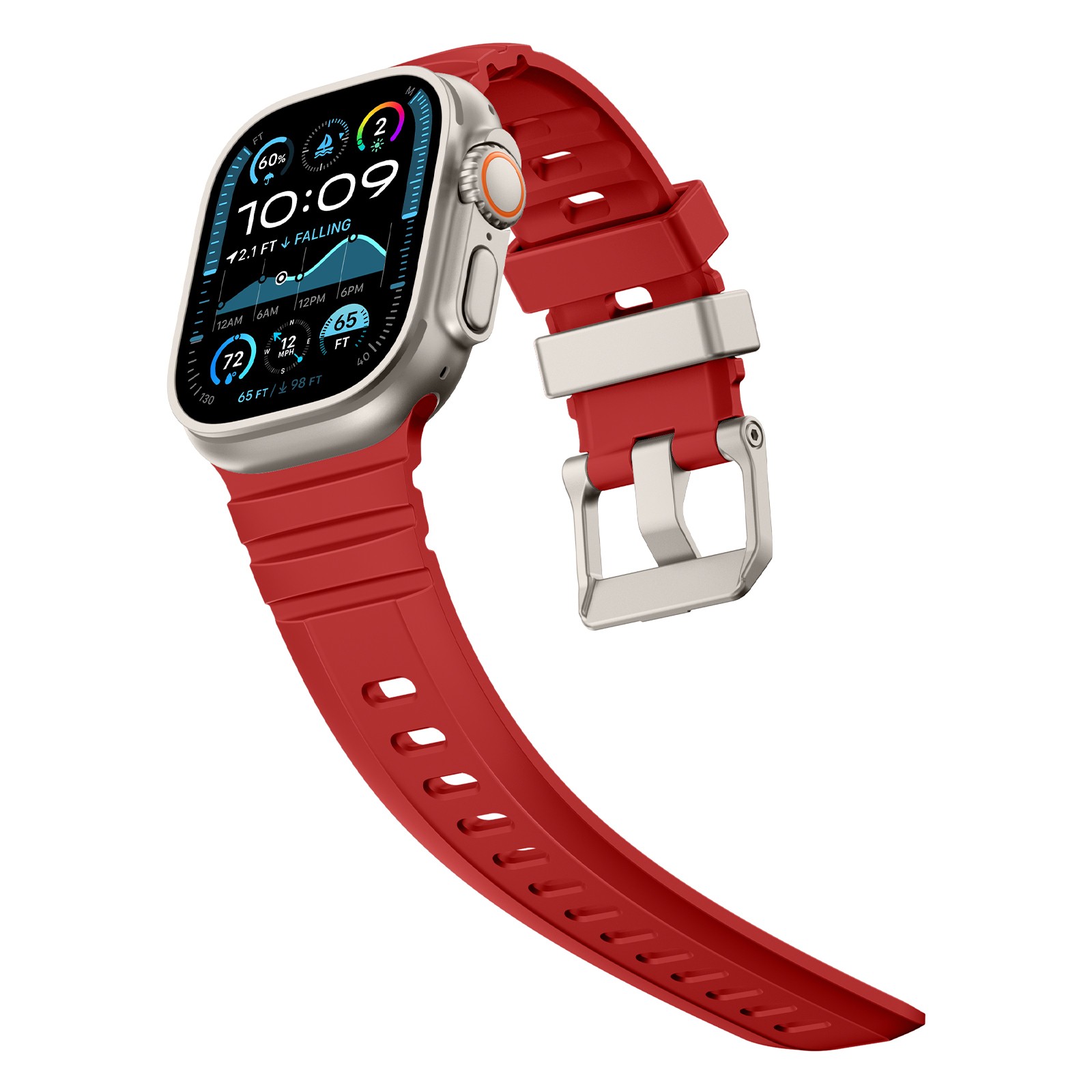 Waterproof Silicone Sport Strap For iWatch Series 11 10 9 8 7 6 SE 5 Ultra 3/2/1
