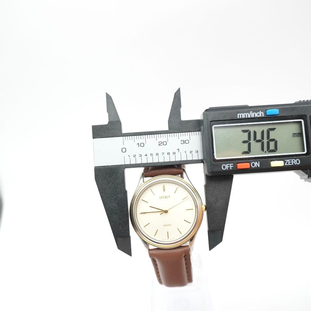[New Battery] SEIKO SPIRIT 7N01-6370 Quartz Men’s Watch