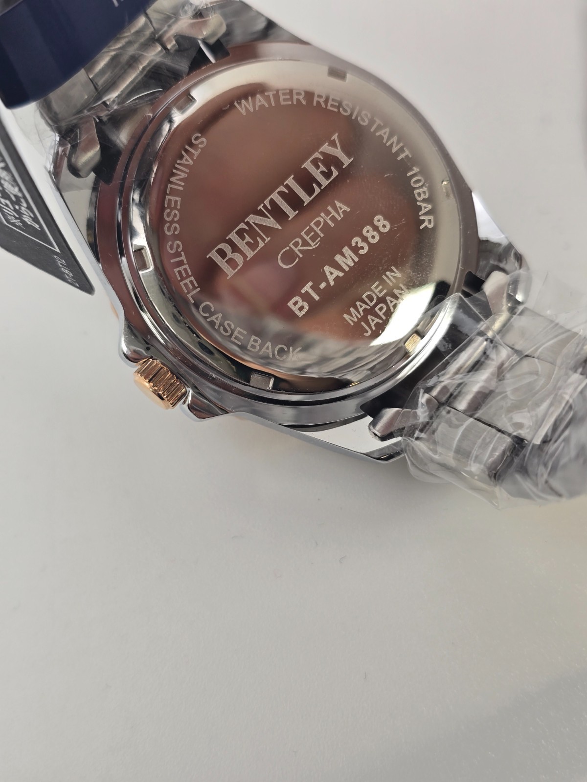 Bentley Solar Diver BT-AM388 Made in Japan 10 ATM Watch • Seiko Epson Solar Movt