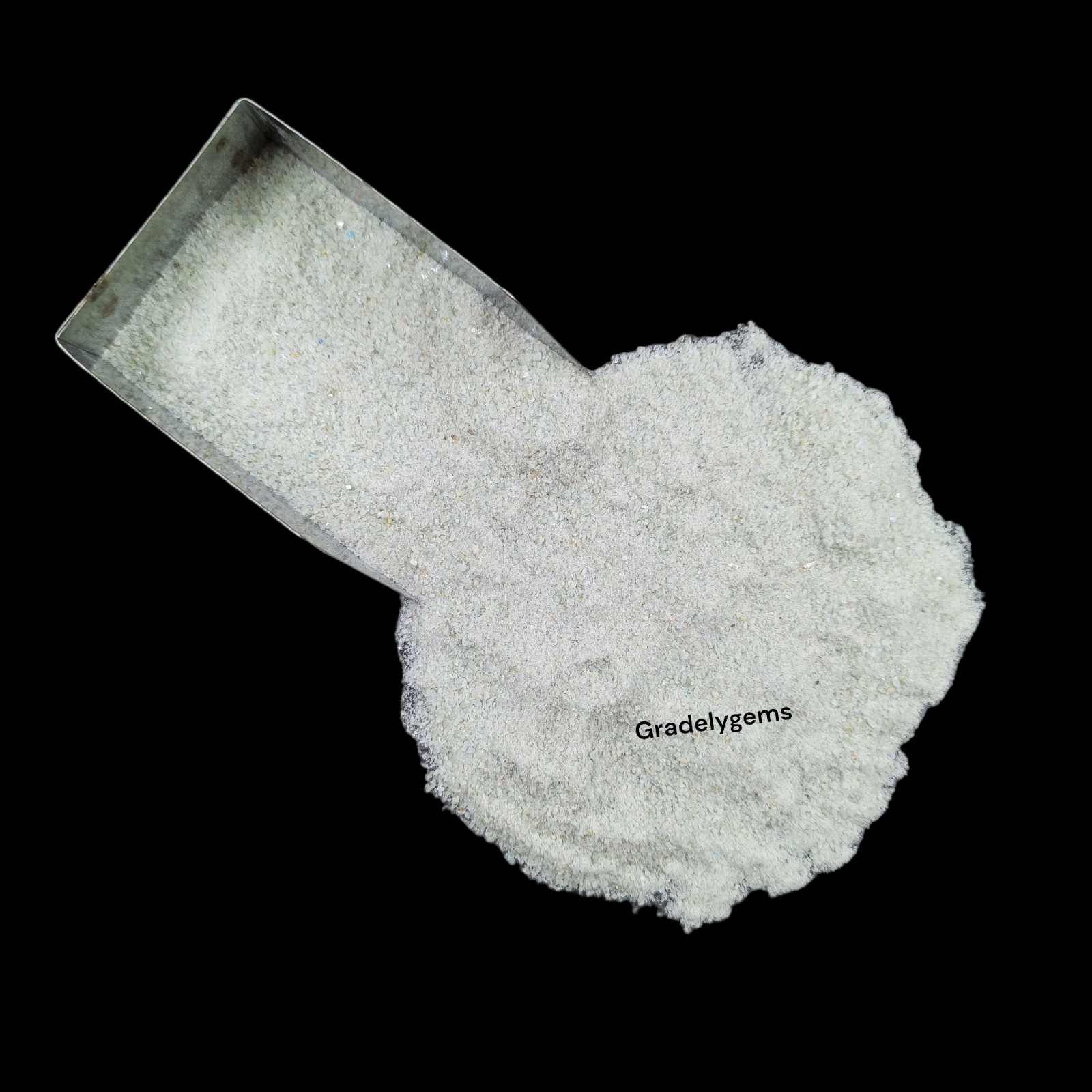 Premium Aquamarine Gemstone Crushed Powder – for Resin Art, Craft, Ring inlay