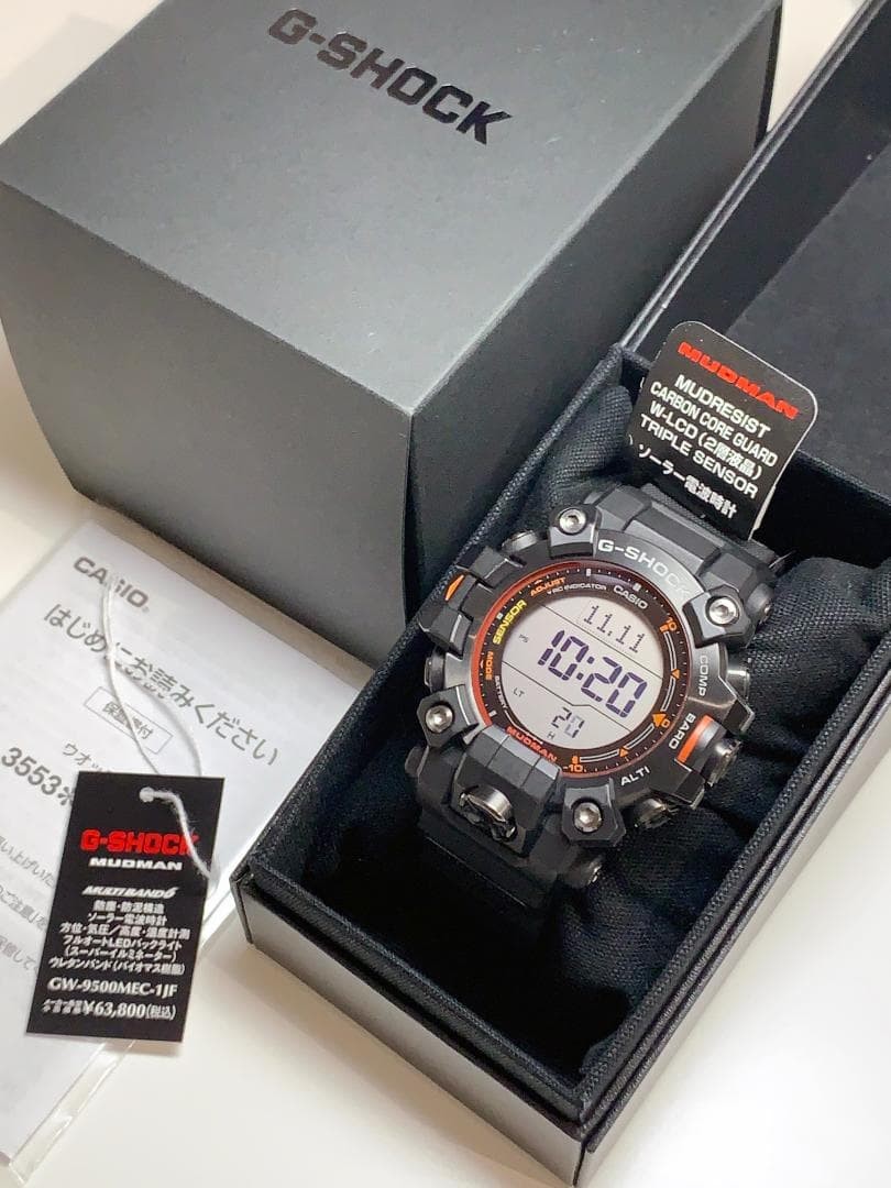 Casio G-Shock Mudman GW-9500MEC-1JF Emergency Color Digital Men’s Watch