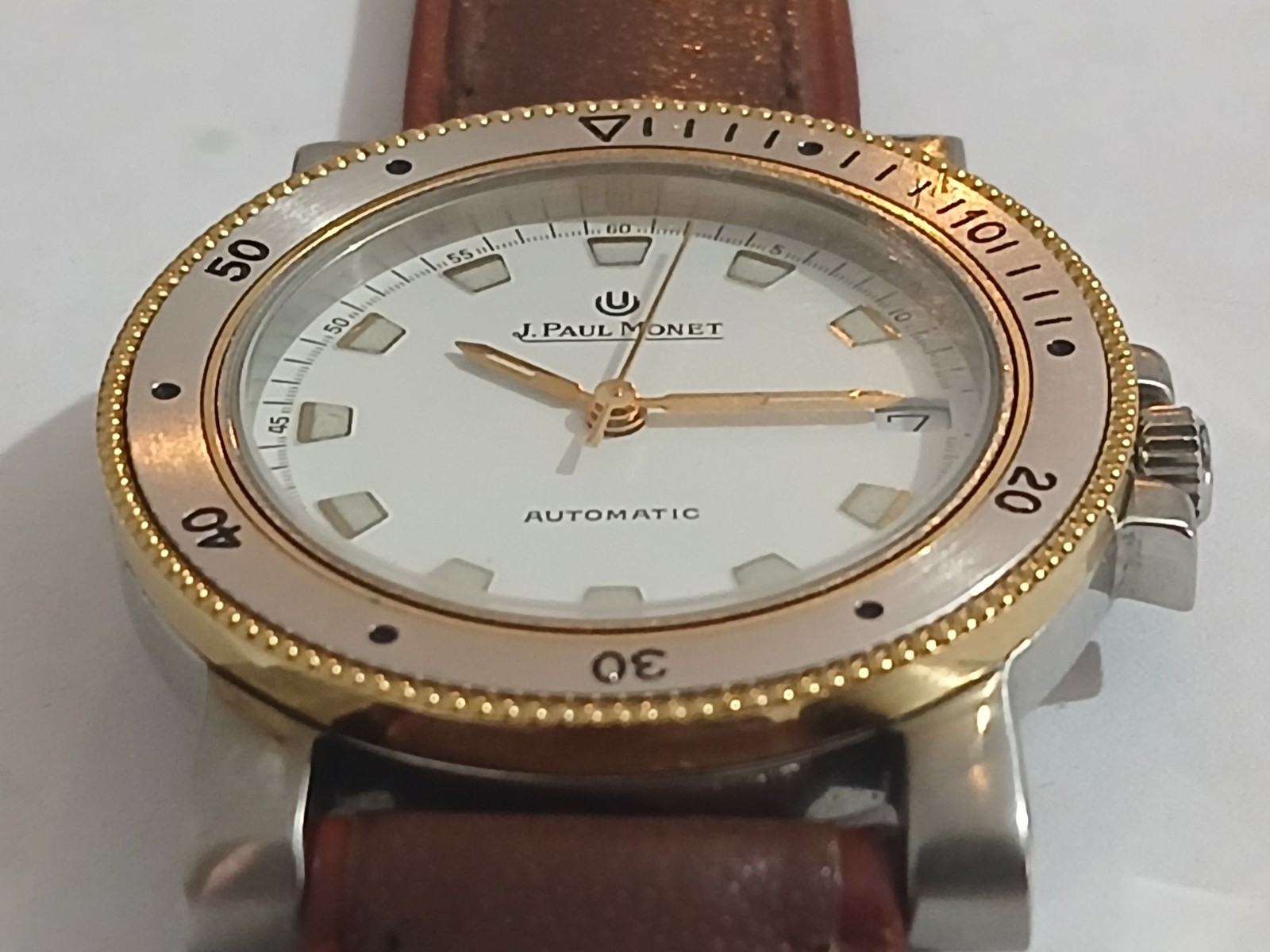 Vintage J. Paul Monet Eta 2824-2 Automatic Wrist Watch