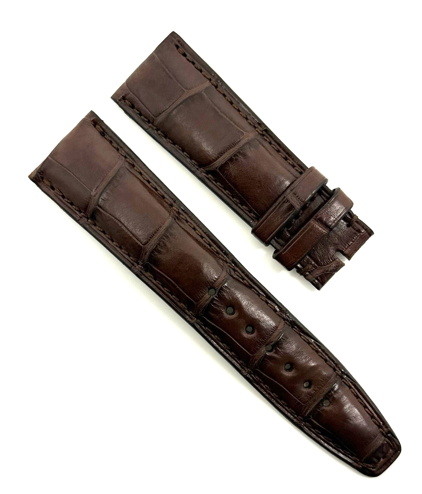 IWC 21mm x 18mm Brown Alligator Watch Strap Band Small 35673 New Authentic OEM