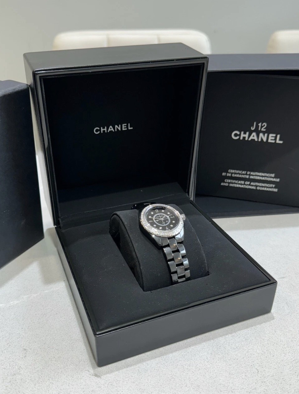 CHANEL J12 33mm Ceramic Black Women’s Wristwatch