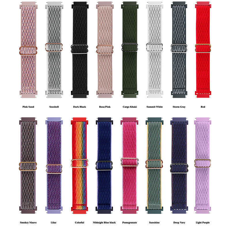 Nylon Strap Fabric Elastic Watch Band For Samsung Galaxy Watch 3 4 5 6 7/Active