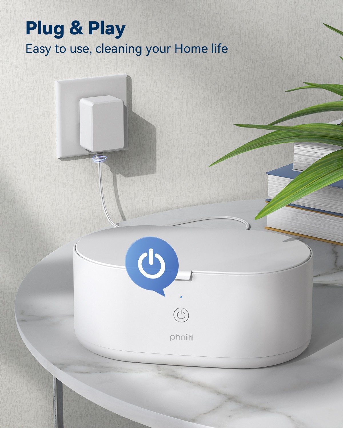 Ultrasonic Cleaner Professional Portable Ultrasonic Retainer Cleaner with Timer