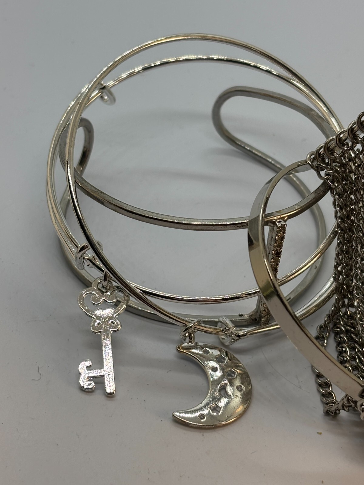 Bangles and Bracelets Lot Great for Layering Some Vintage Fun Fashion Pieces