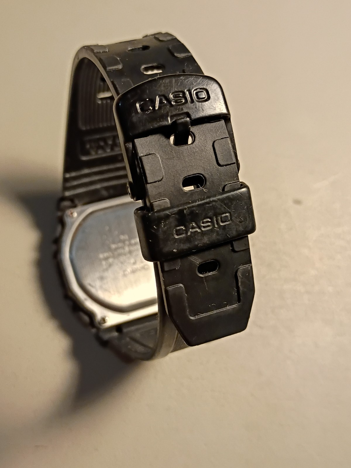 Casio Illuminator Digital Watch 2879 W-201 Black Band New Battery Working Great