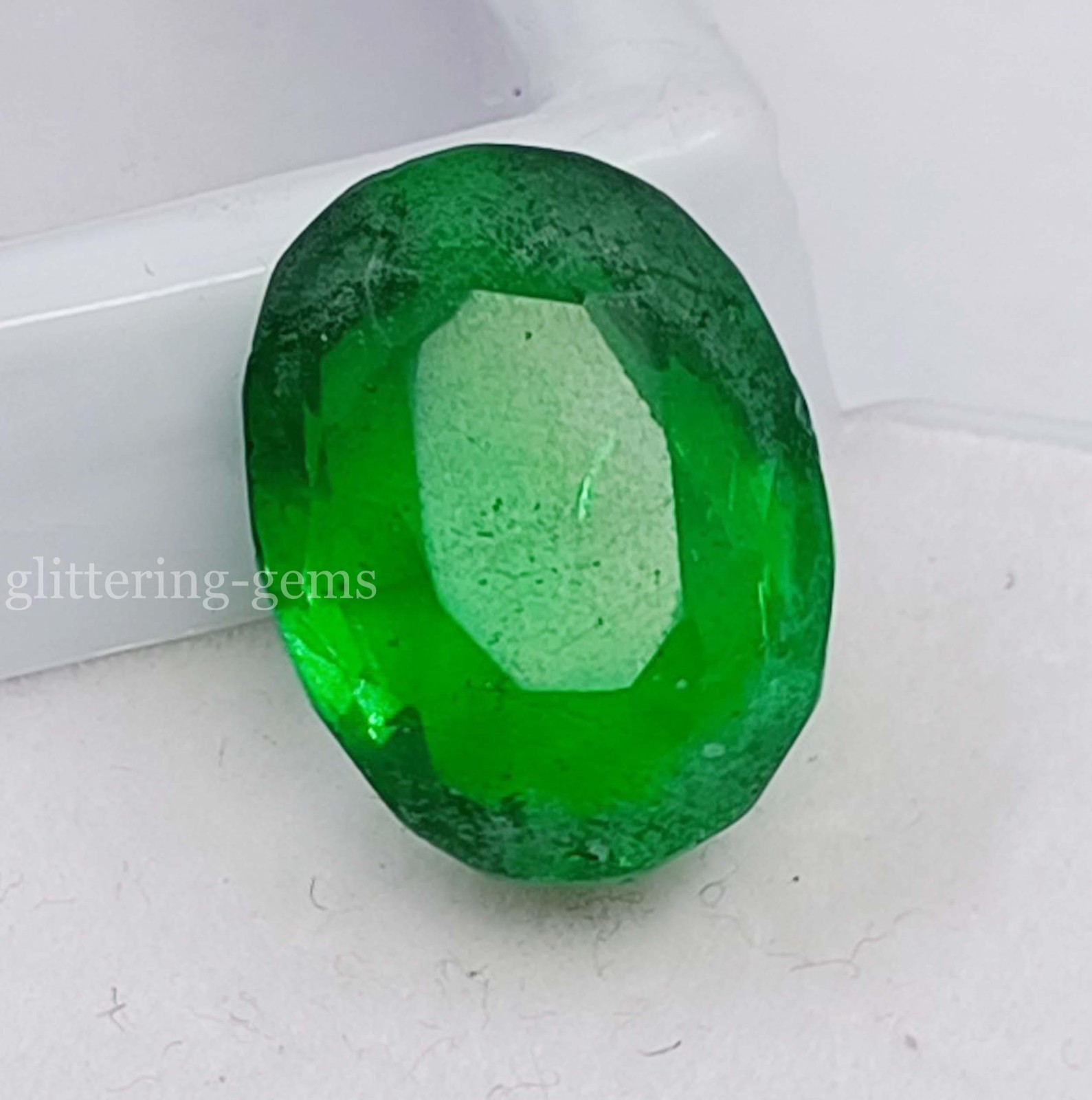 IGL Certified 11.80 Ct Natural Emerald Oval Shape Collector Loose Gem 5DOO