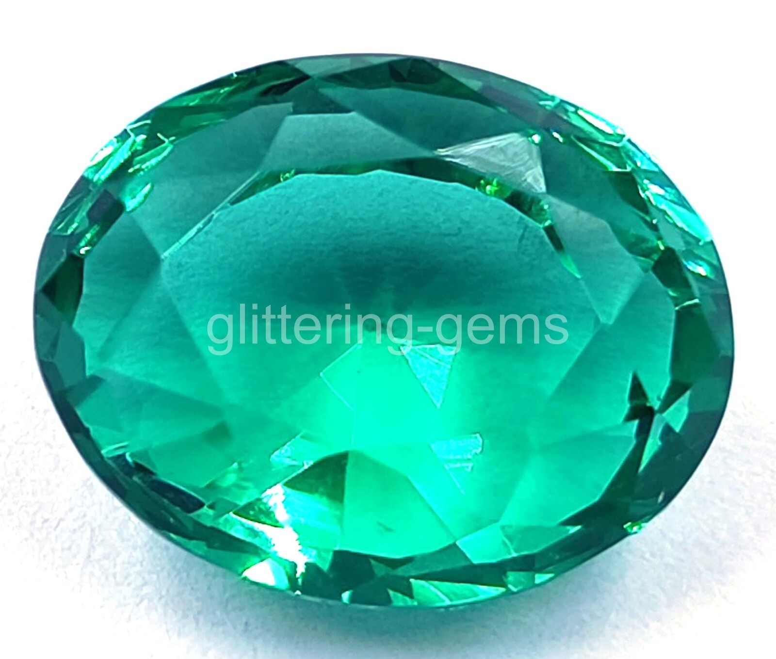 Zambian Green Emerald 9.10 Ct Natural Oval Cut Certified Loose Gemstone 5SDK