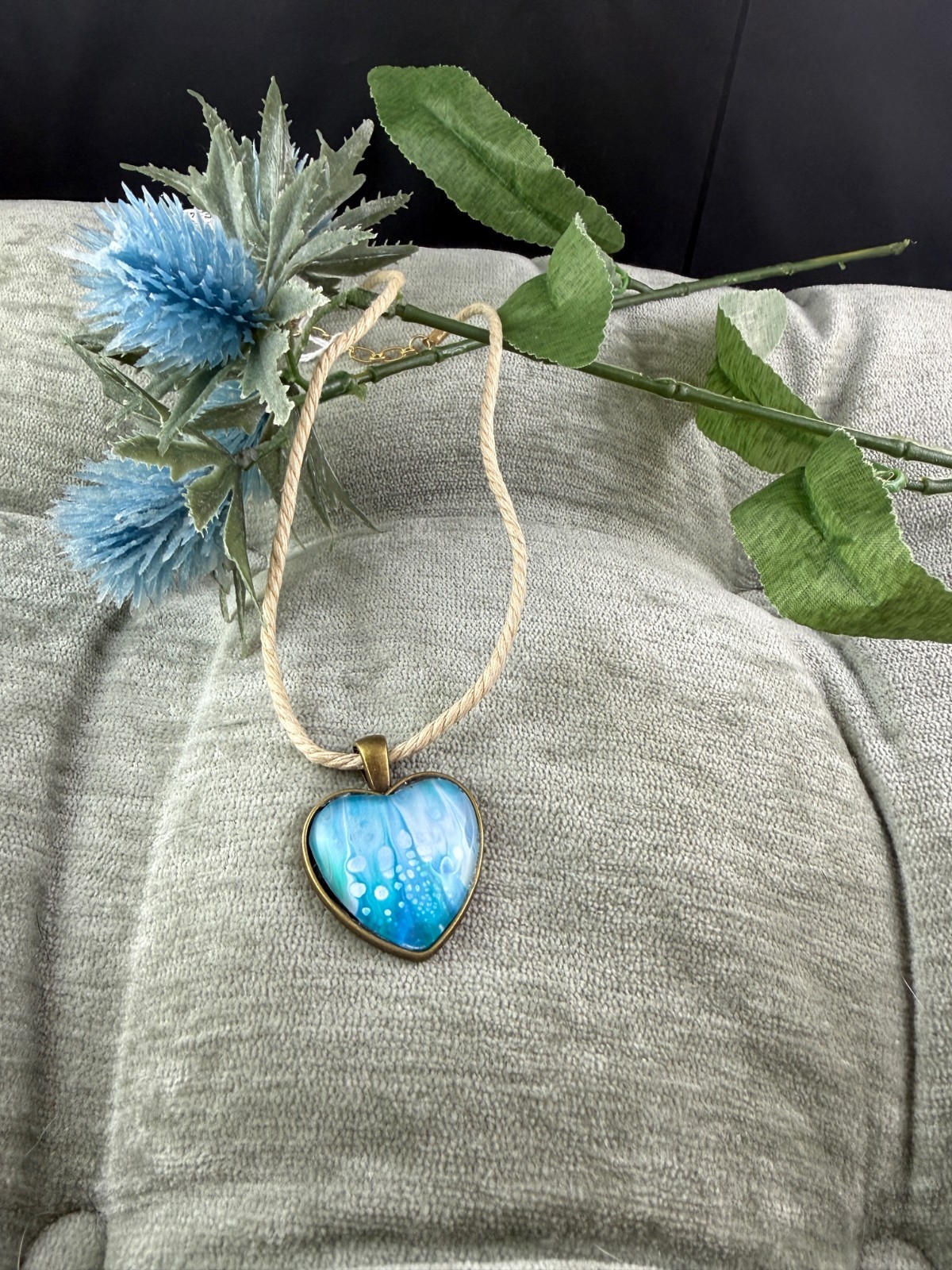 Heart Pendant by Kaylectible Designs
