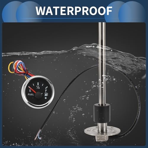 Fuel Sending Unit and Gauge Kit 225mm Length Boat Fuel Sending Unit 8.86″