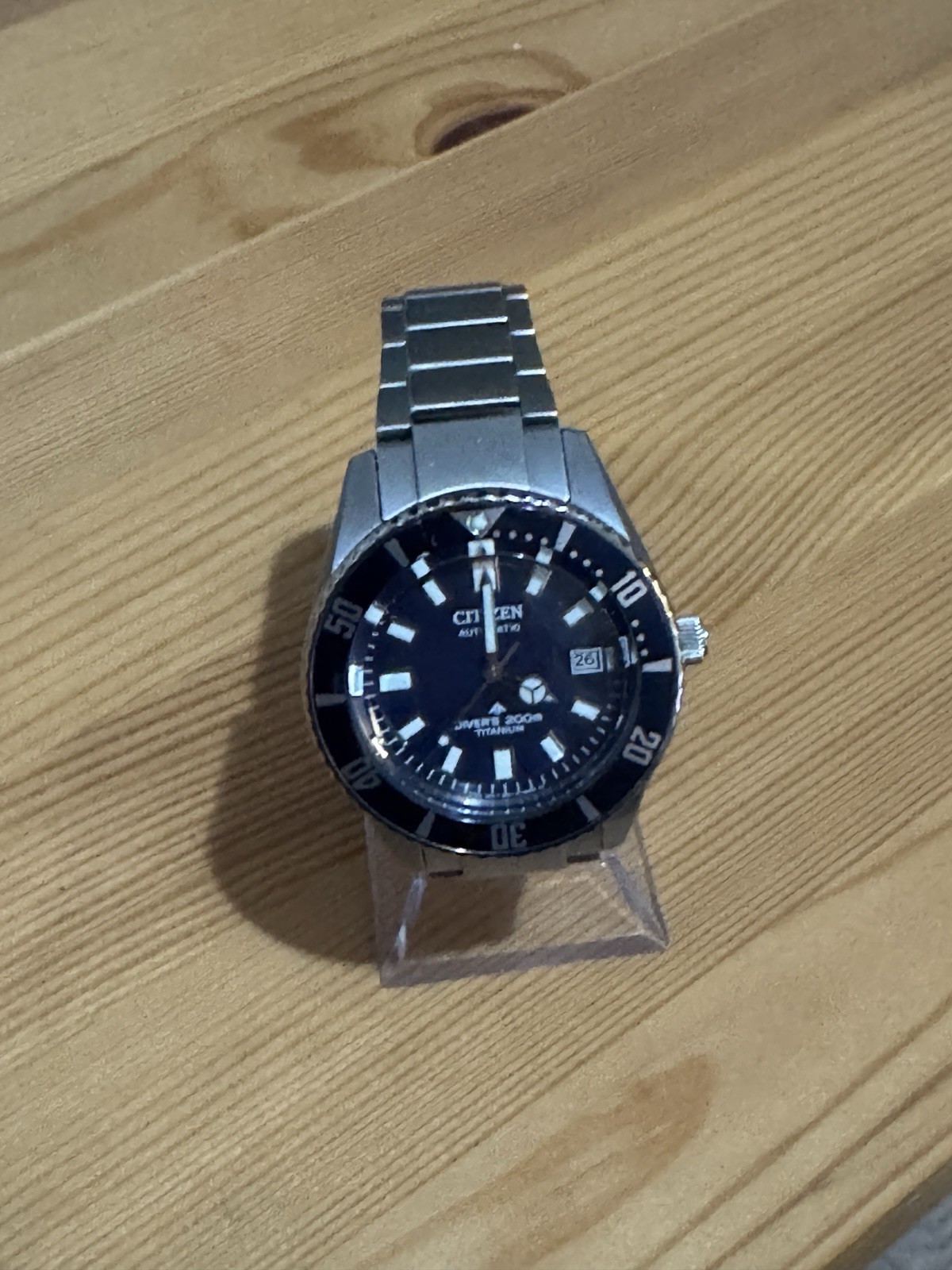 Citizen Promaster Automatic Titanium Diver Watch NB6021-68L The Barnacle