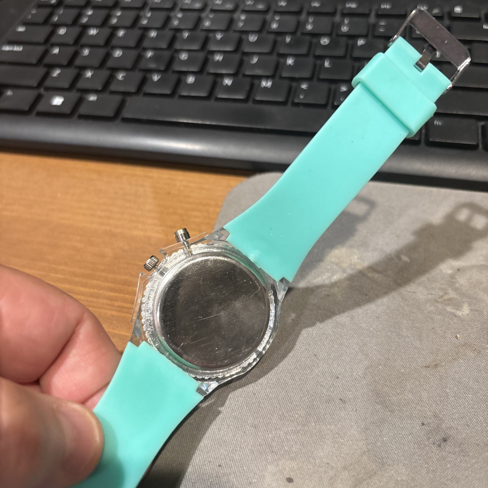 Geneva flashing light Jelly watch unisex adult or kids working watch