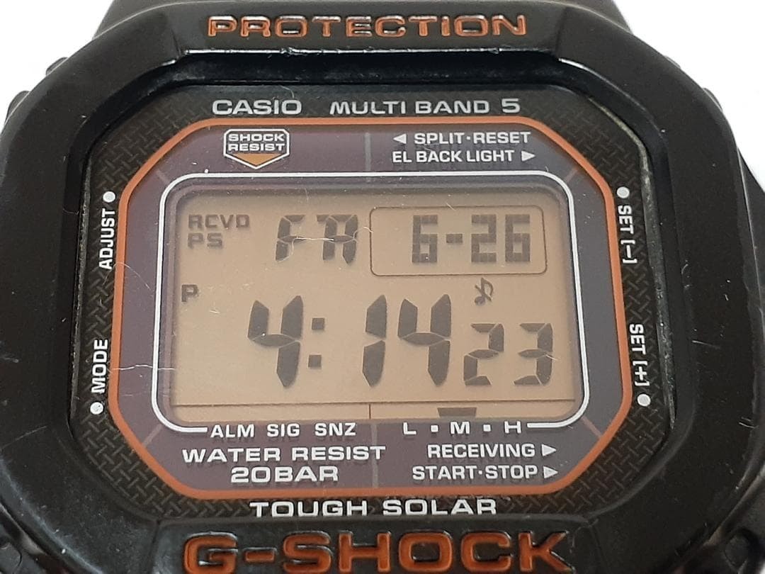 CASIO G-SHOCK GW-M5600R Rescue Orange Tough Solar Radio-Controlled Watch Custom