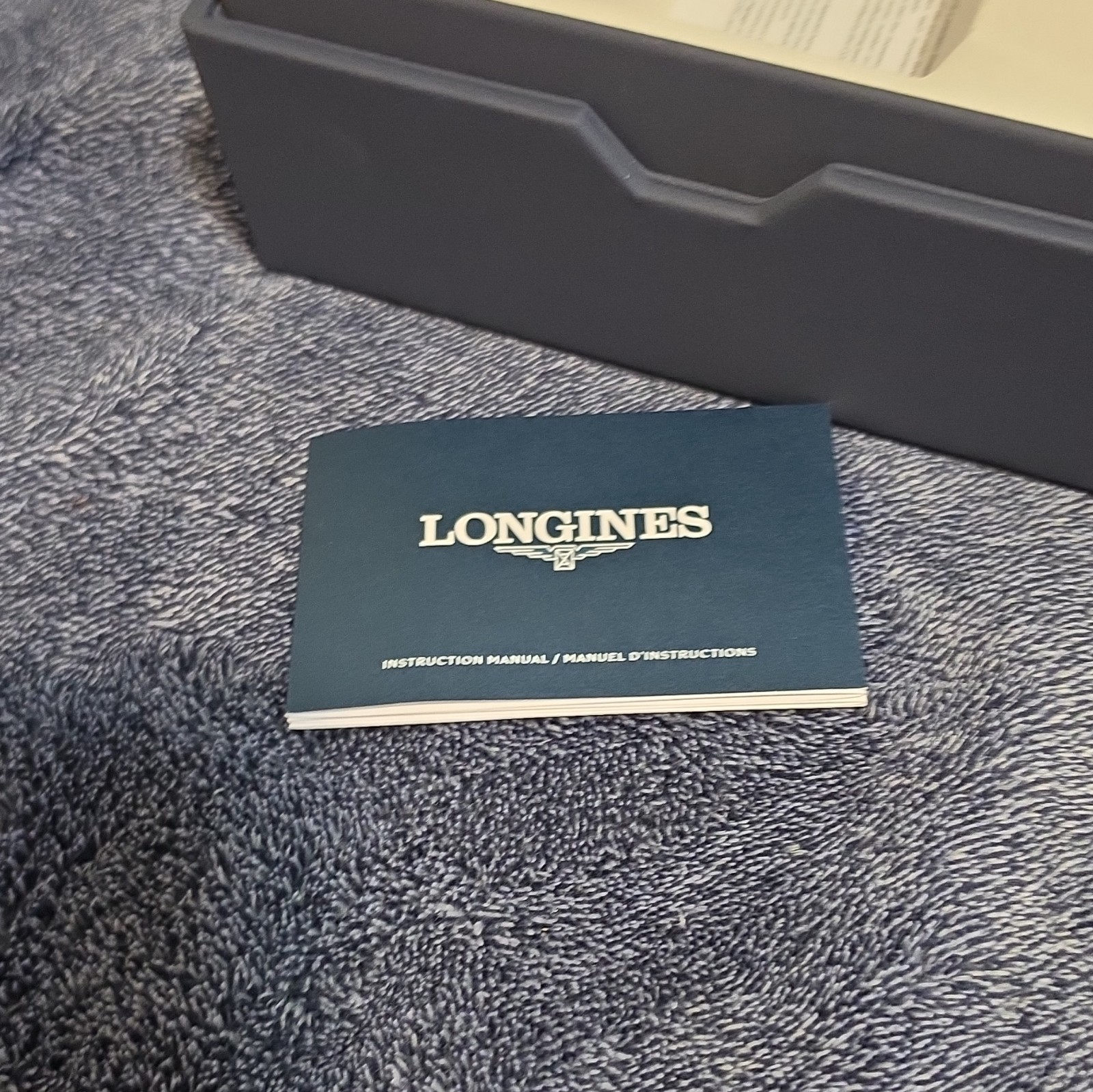 Longines Record Collection Blue Dial Auto Chronometer Date 40mm Watch