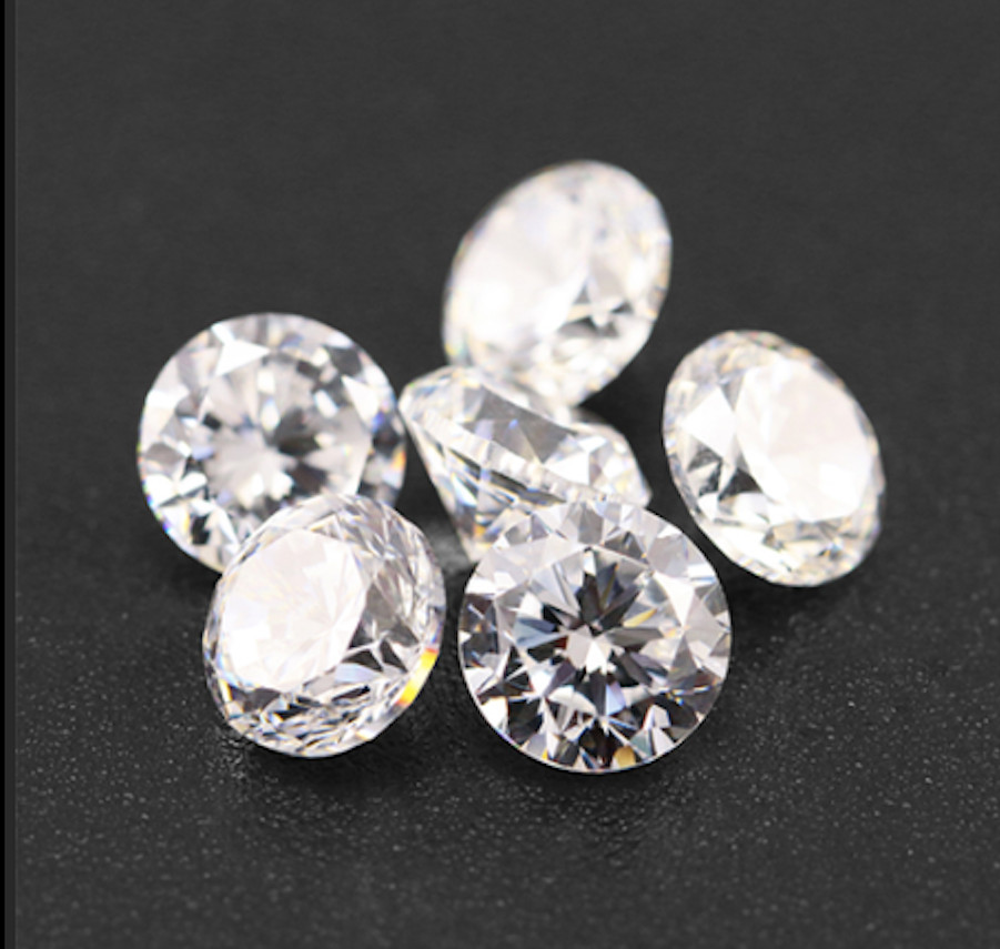 5 Pcs Loose CVD Diamond 3.75 MM Round – D to F – Color IF Clarity Certified