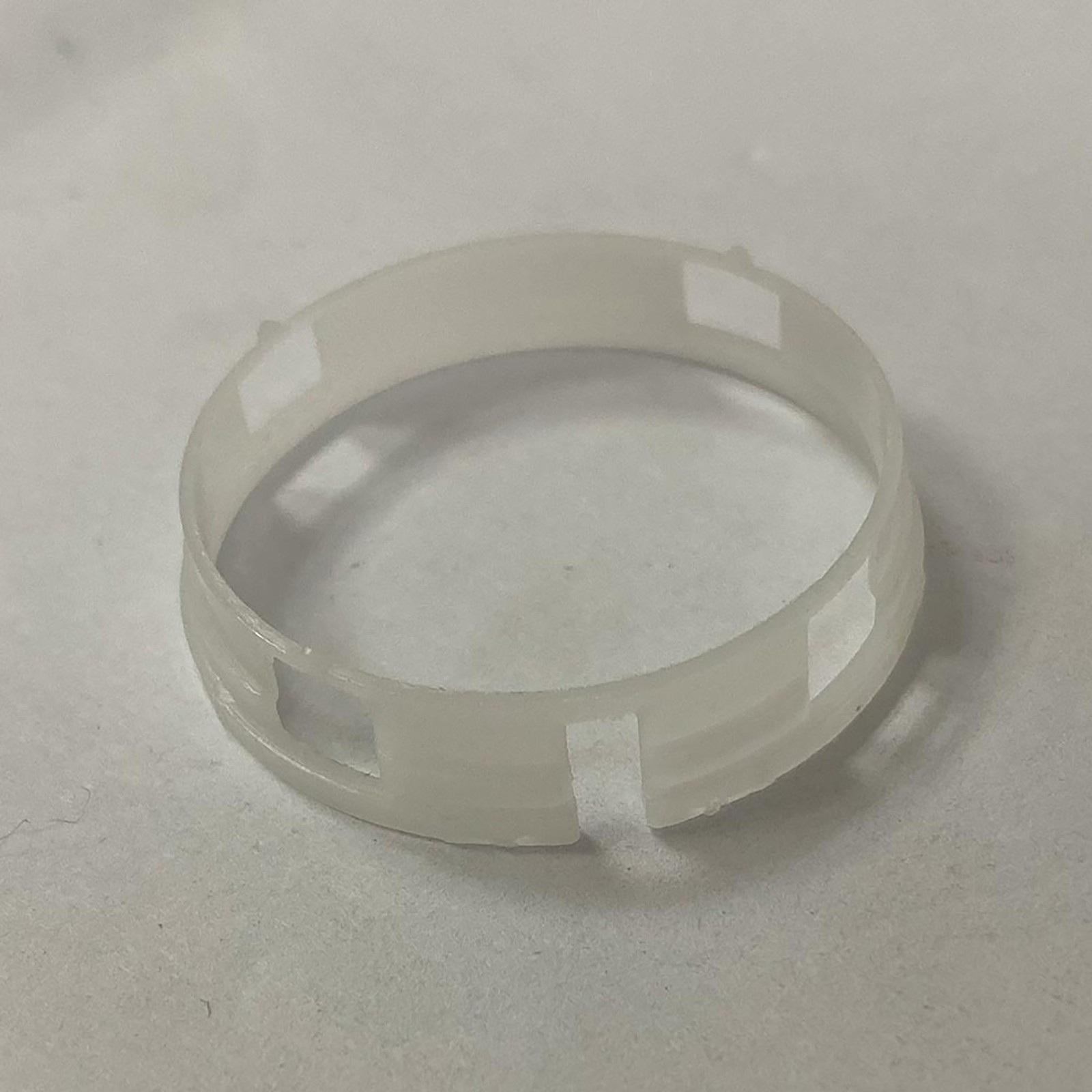 For NH35 Movement 41MM Watch Case White Plastic Inner Cover Spacer Ring 10pcs
