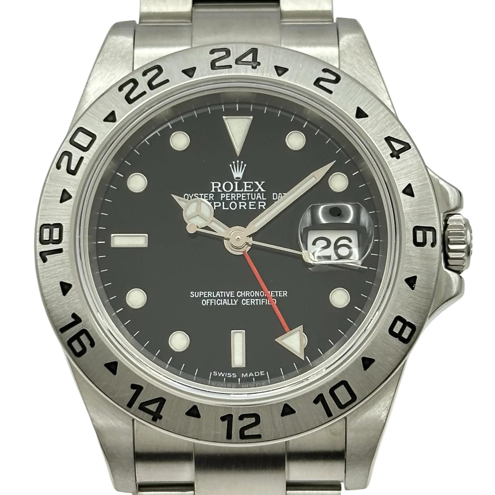 ROLEX 2 16570 40mm Stainless Steel Black Dial Automatic Watch OKW2419