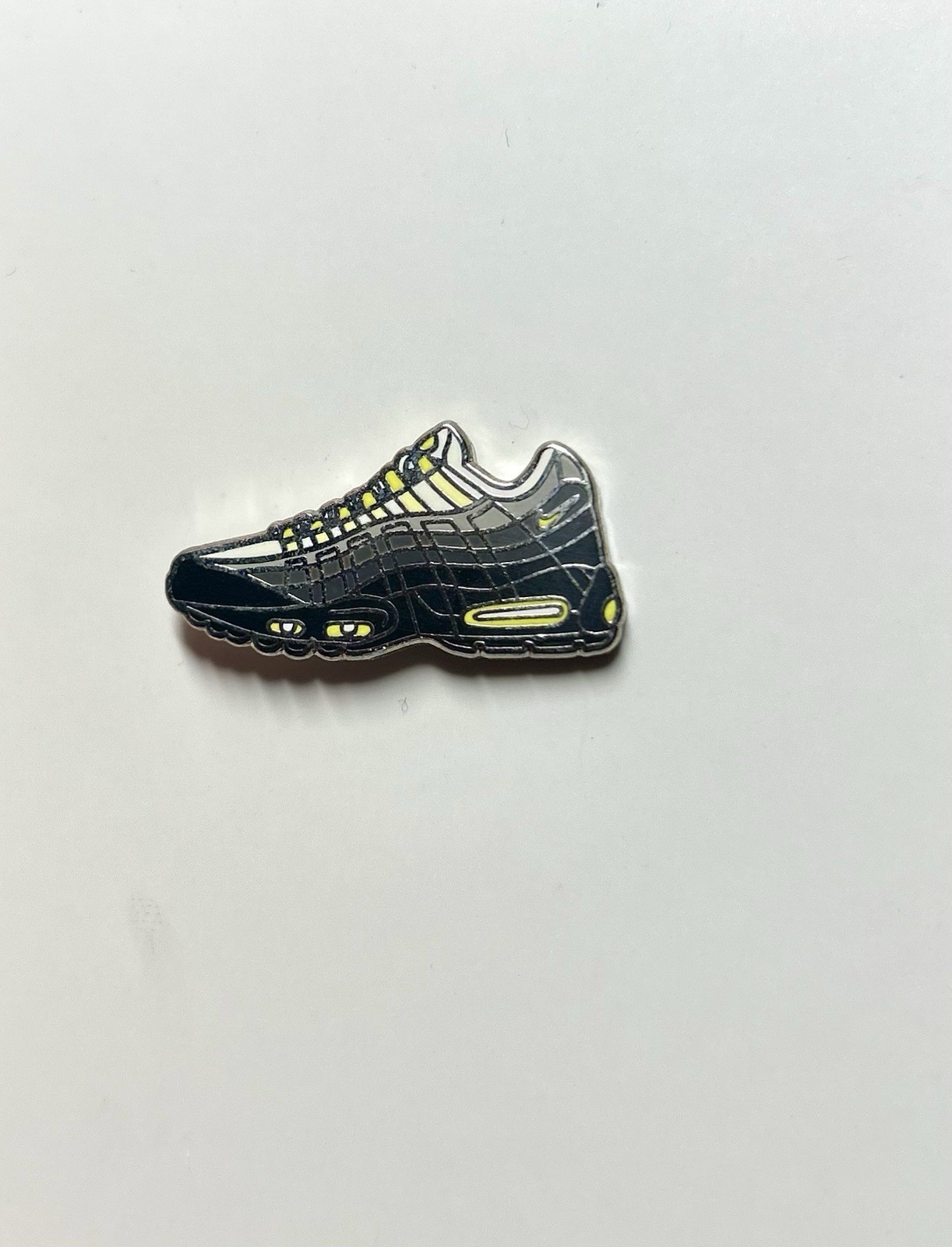 Nike Air Max 95 OG Neon Yellow Sneaker Enamel Pin (Sold Out Collectors Item)