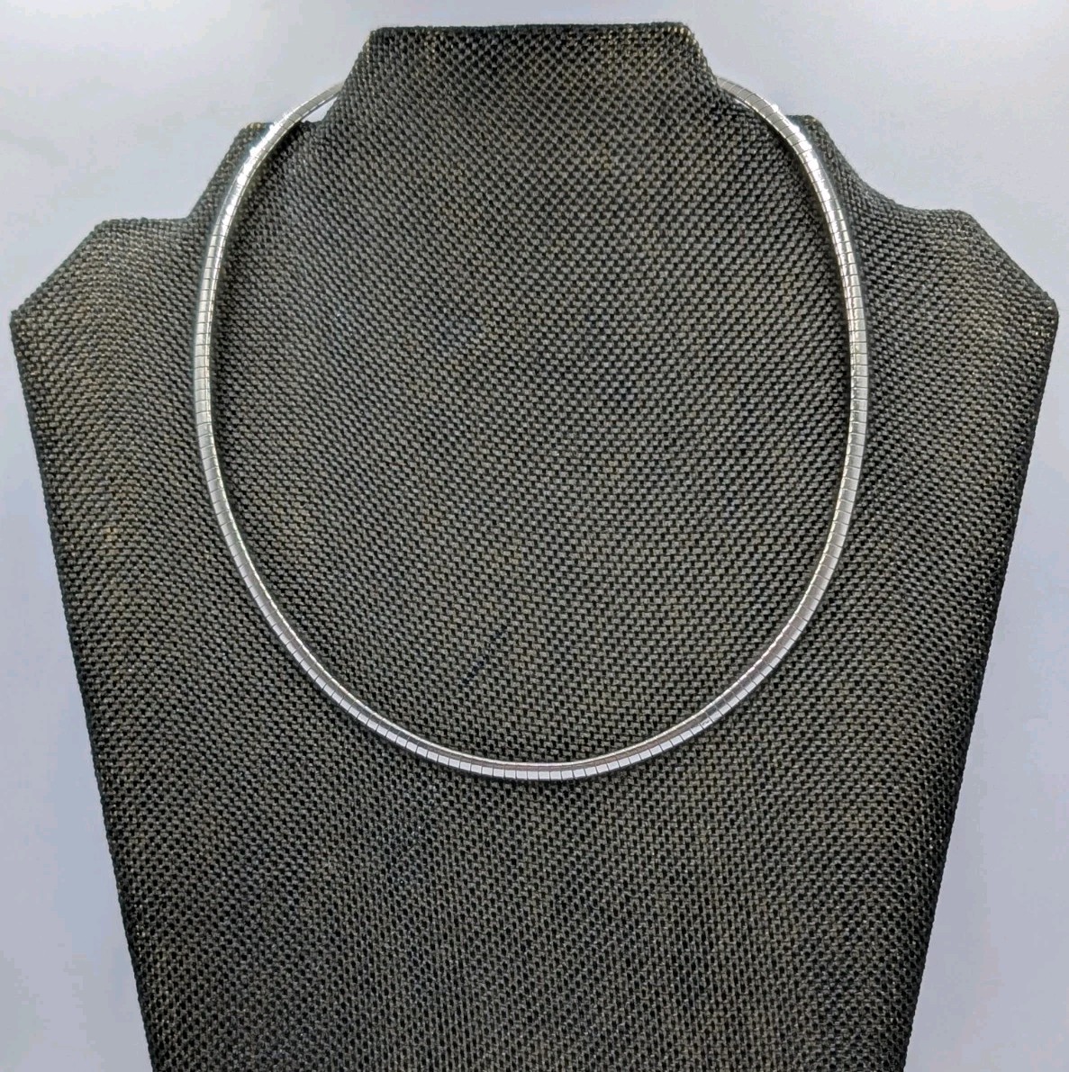 By RCI Vintage Sterling Silver 4mm Omega Italian Chain 925 Necklace 18″ – 20.1g