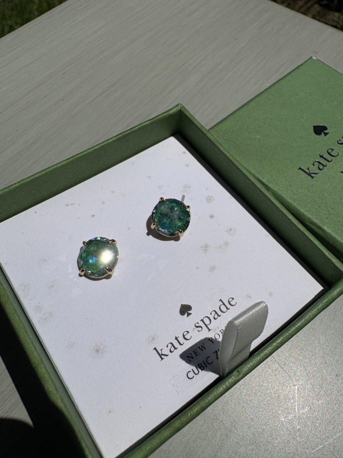 Kate Spade New York “That Sparkle” Round Stud Earrings,
