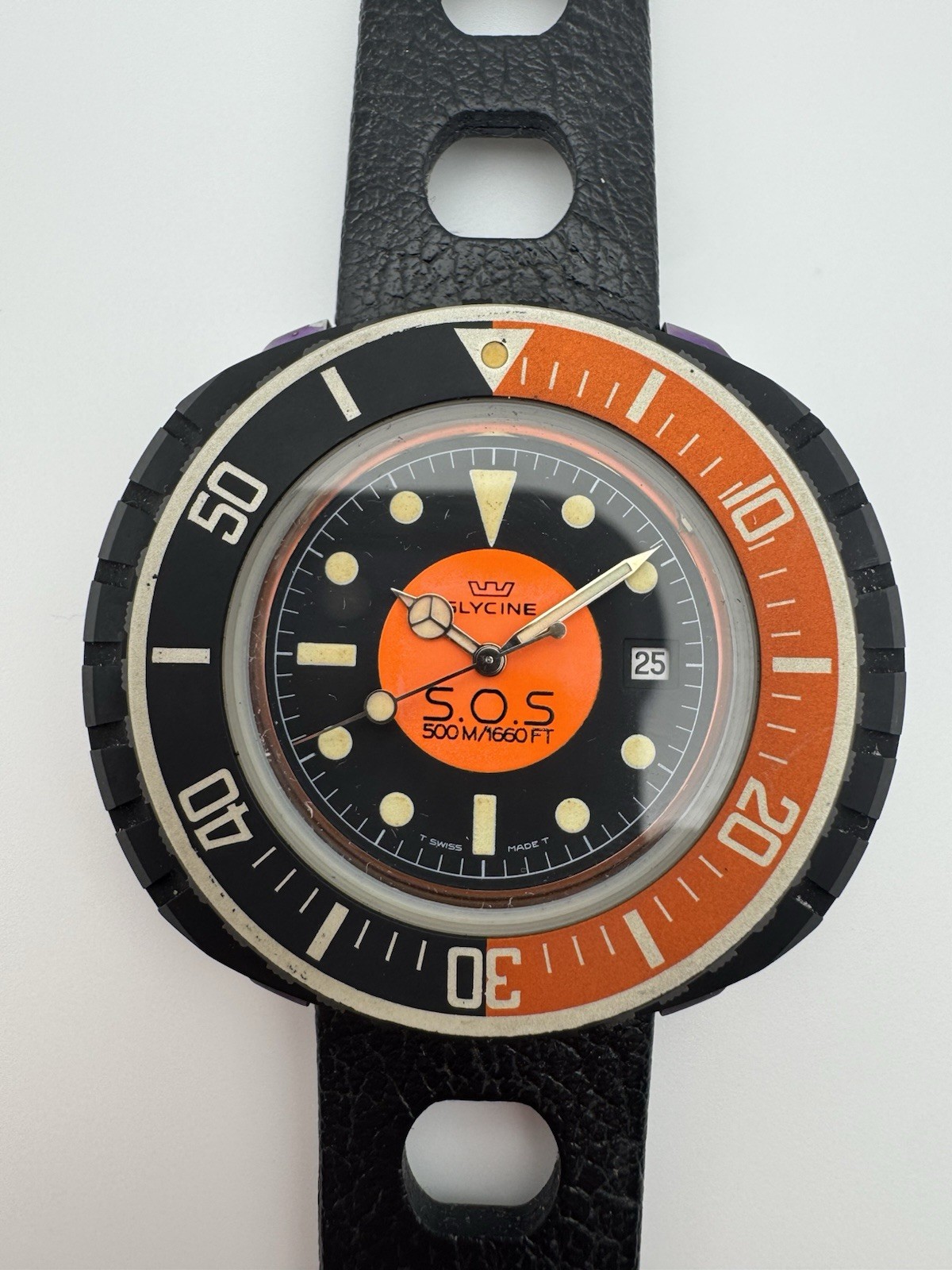 Glicyne 500m S.O.S Diver Tool Watch Ref. 313.241 For Strumenti Ottici Subacquei