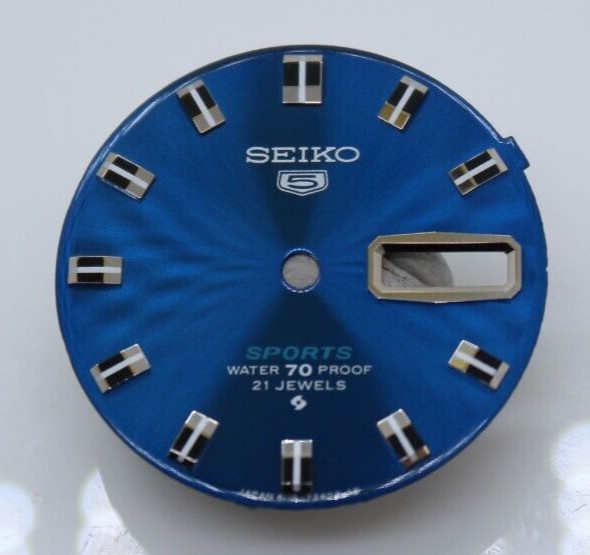 Blue Dial for Vintage Seiko Rally 6119-7170 6119-7173 Diver Sport Diver Proof