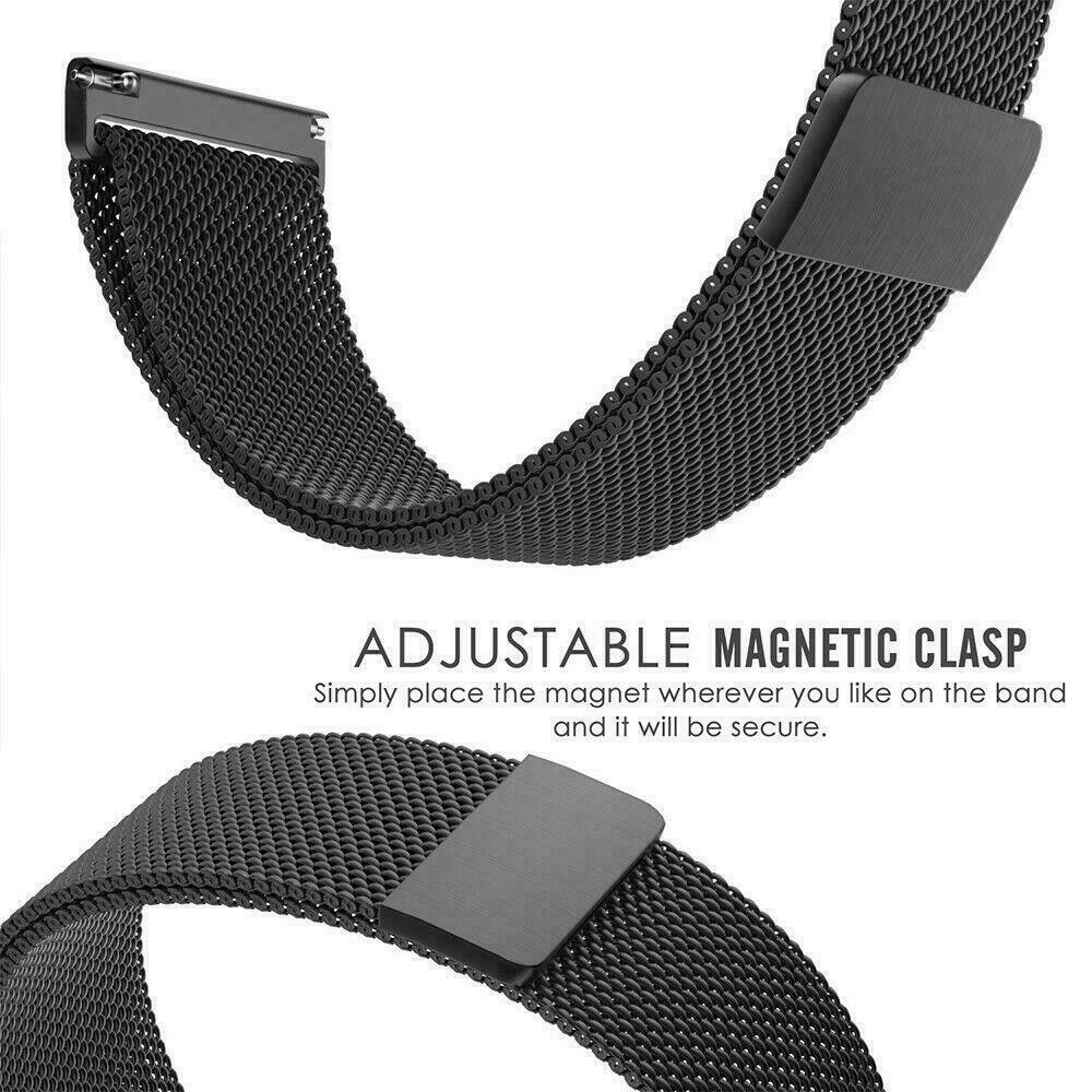 Milanese Loop Bracelet For Amazfit GTR 42mm 47mm Quick-Fit Watch Band Strap