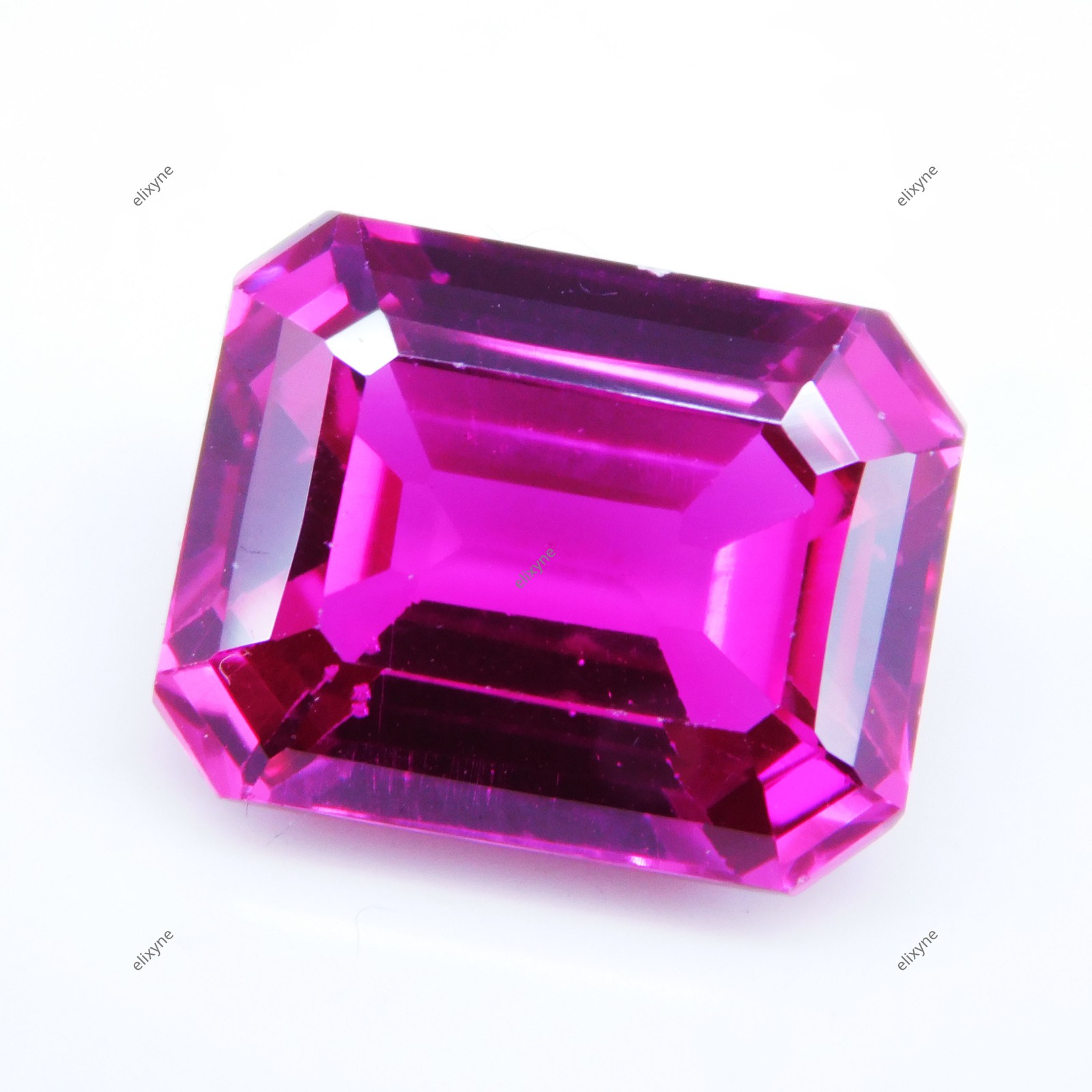 12.45 CT Natural Rhodolite Garnet Raspberry Pink Flawless Certified Gemstone