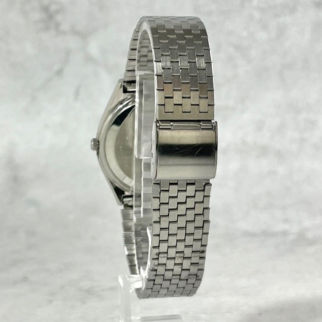SEIKO King Quartz 4822-8120 Silver Watch Running 20.5cm/8.07in Japan used