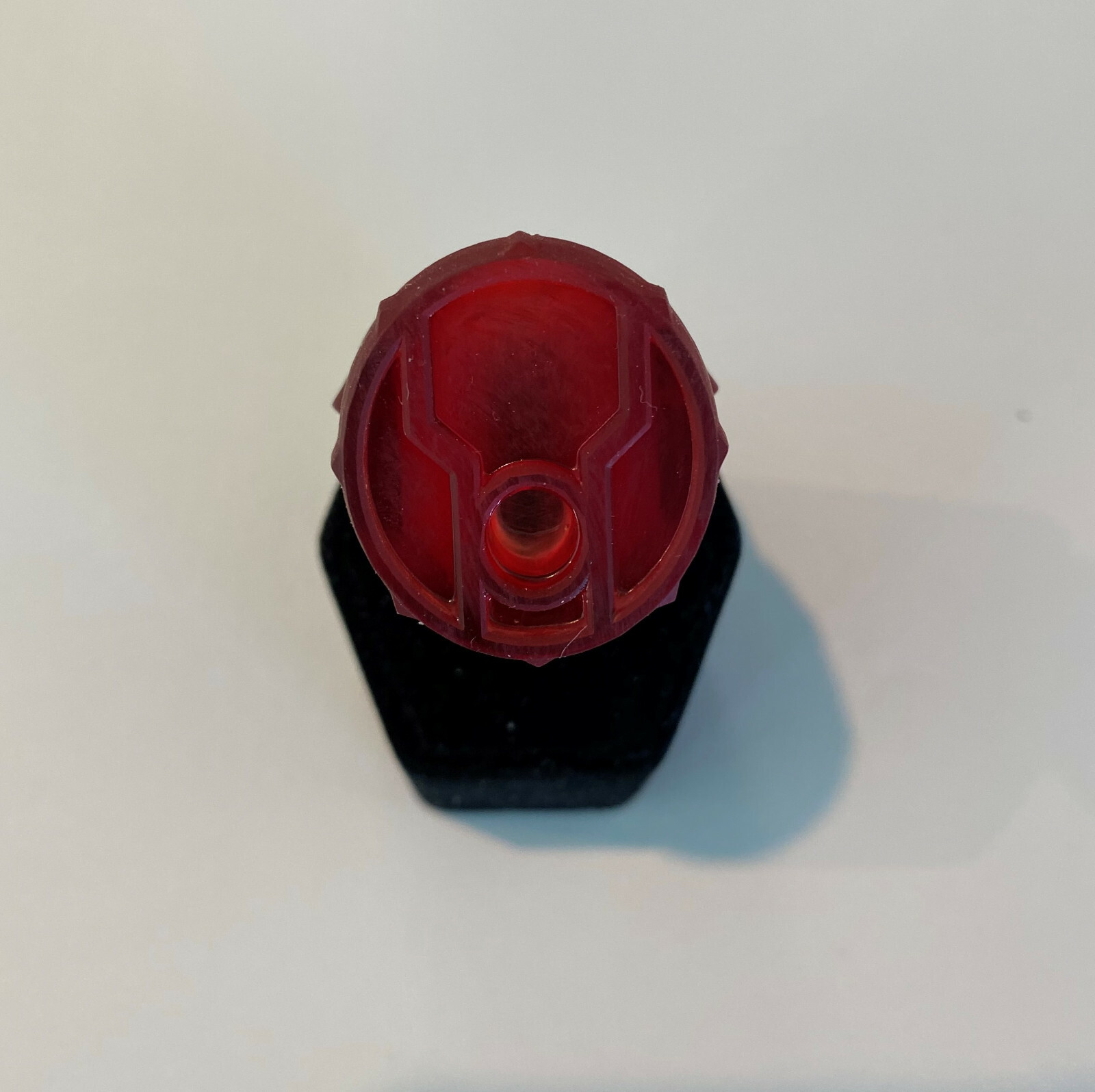 Red Lantern Corps Ring, Translucent Red Resin, made in USA