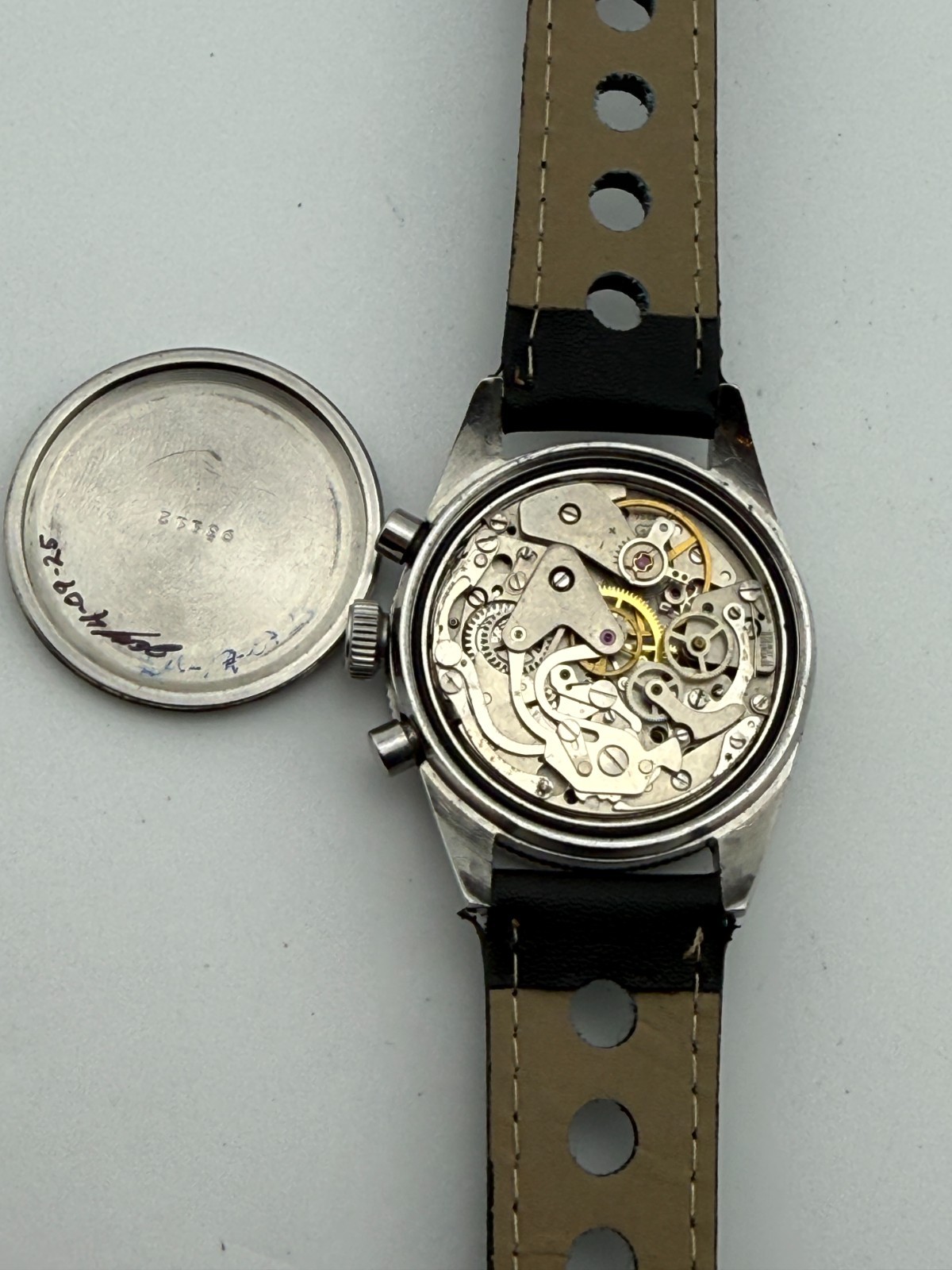 VINTAGE YEMA RALLYGRAF “MARIO ANDRETTI” MANUAL WIND CHRONOGRAPH VALJOUX 7733
