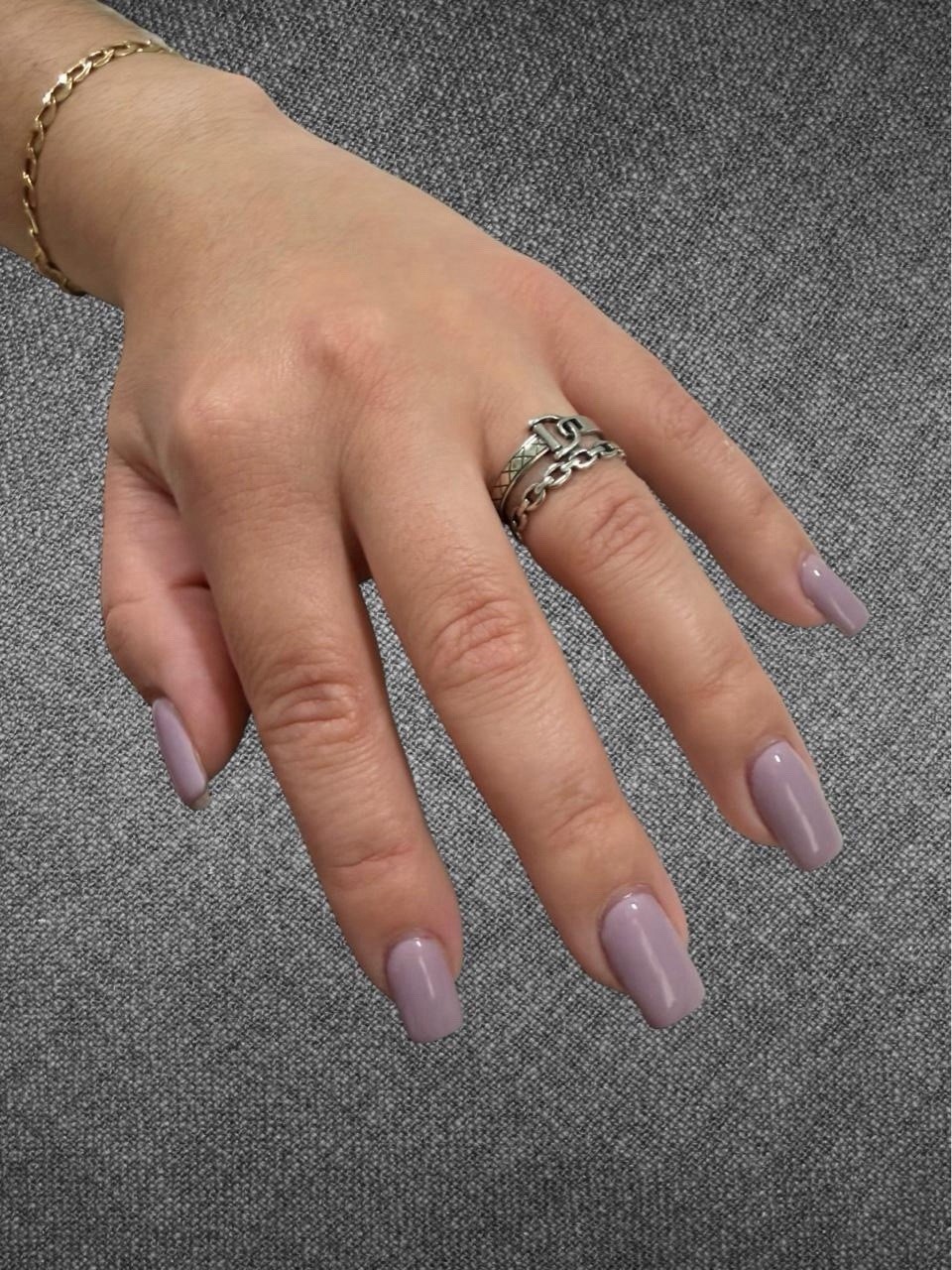 Sterling Silver Zipper Chain Adjustable Ring