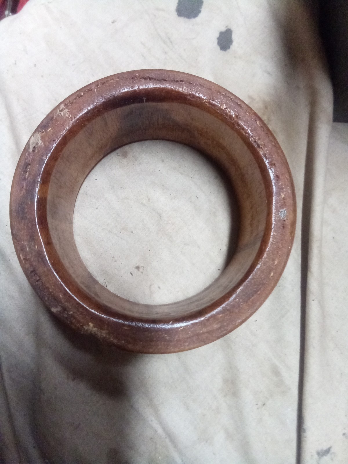 Bracelet,Wood 2.5″ Diameter