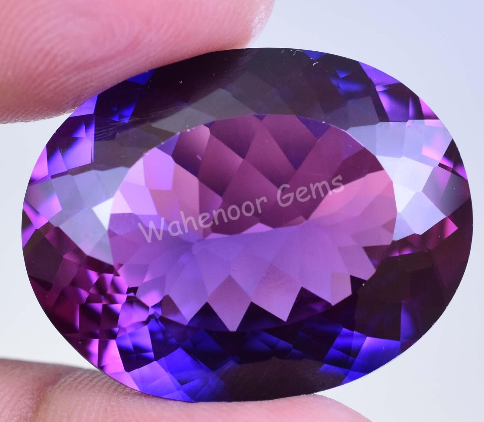 Natural 55.10 Ct Boysenberry Sapphire AGL Certified Fabulous Loose Gemstone