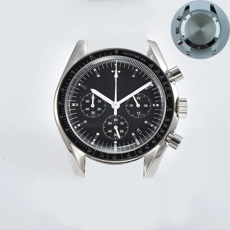 39.7mm Watch Metal Case FIT VK63 Movement Case Watch Accessories Suitable