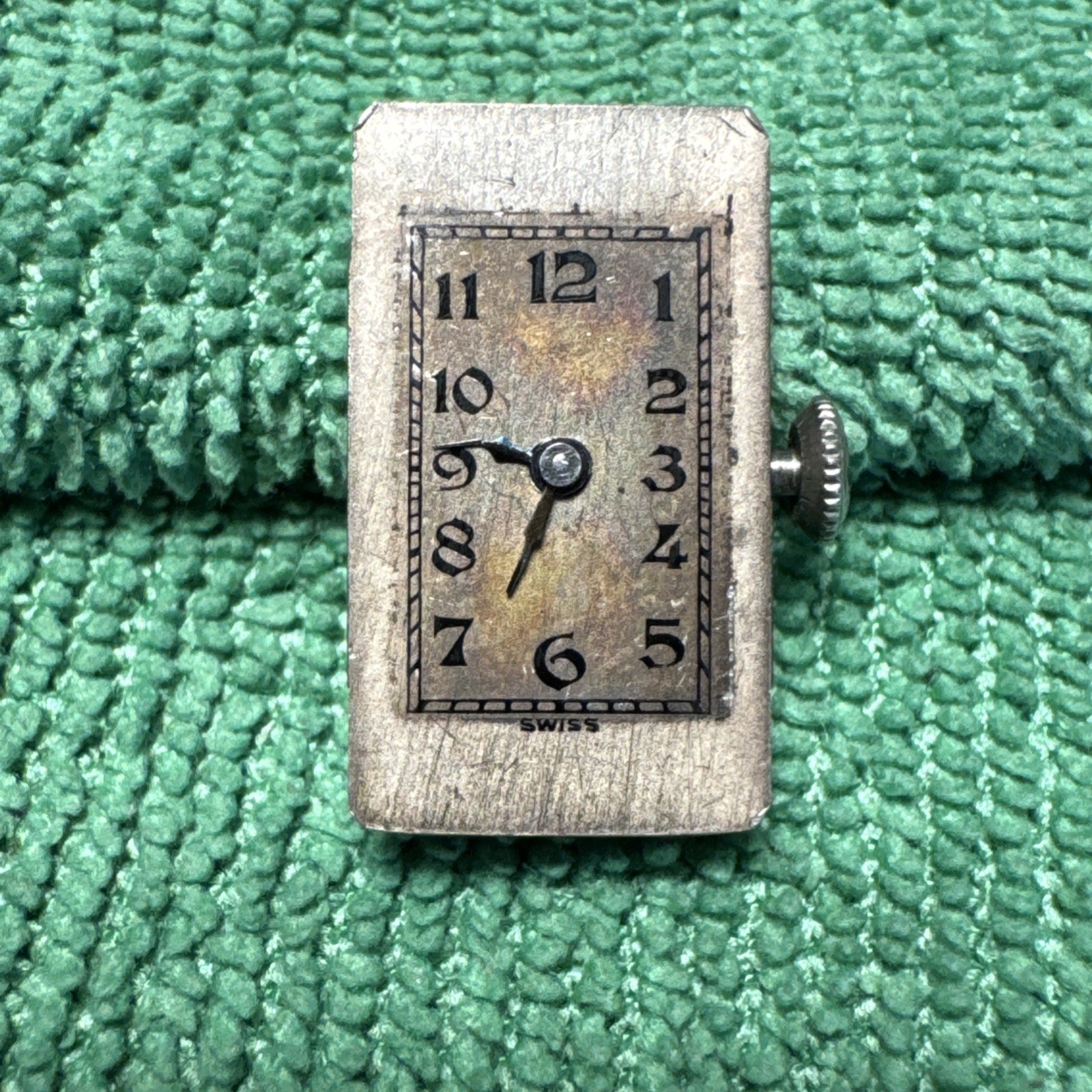 Recta Watch Company 15 Jewel Watch Movement And Dial
