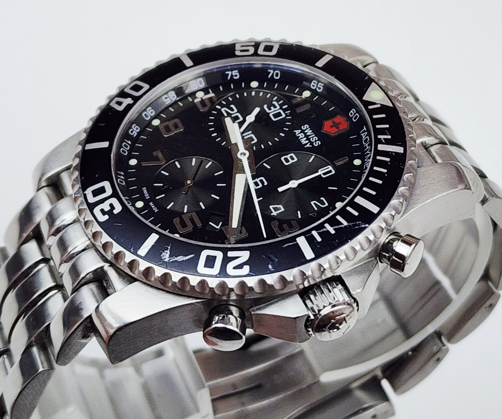 Men’s SWISS CHRONOGRAPH Watch VICTORINOX SWISS ARMY “Maverick II” 24144