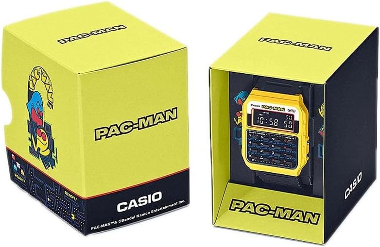 Vintage PAC-MAN x CASIO Edgy Collection CA-53WPC-1BER LIMITED EDITION Watch