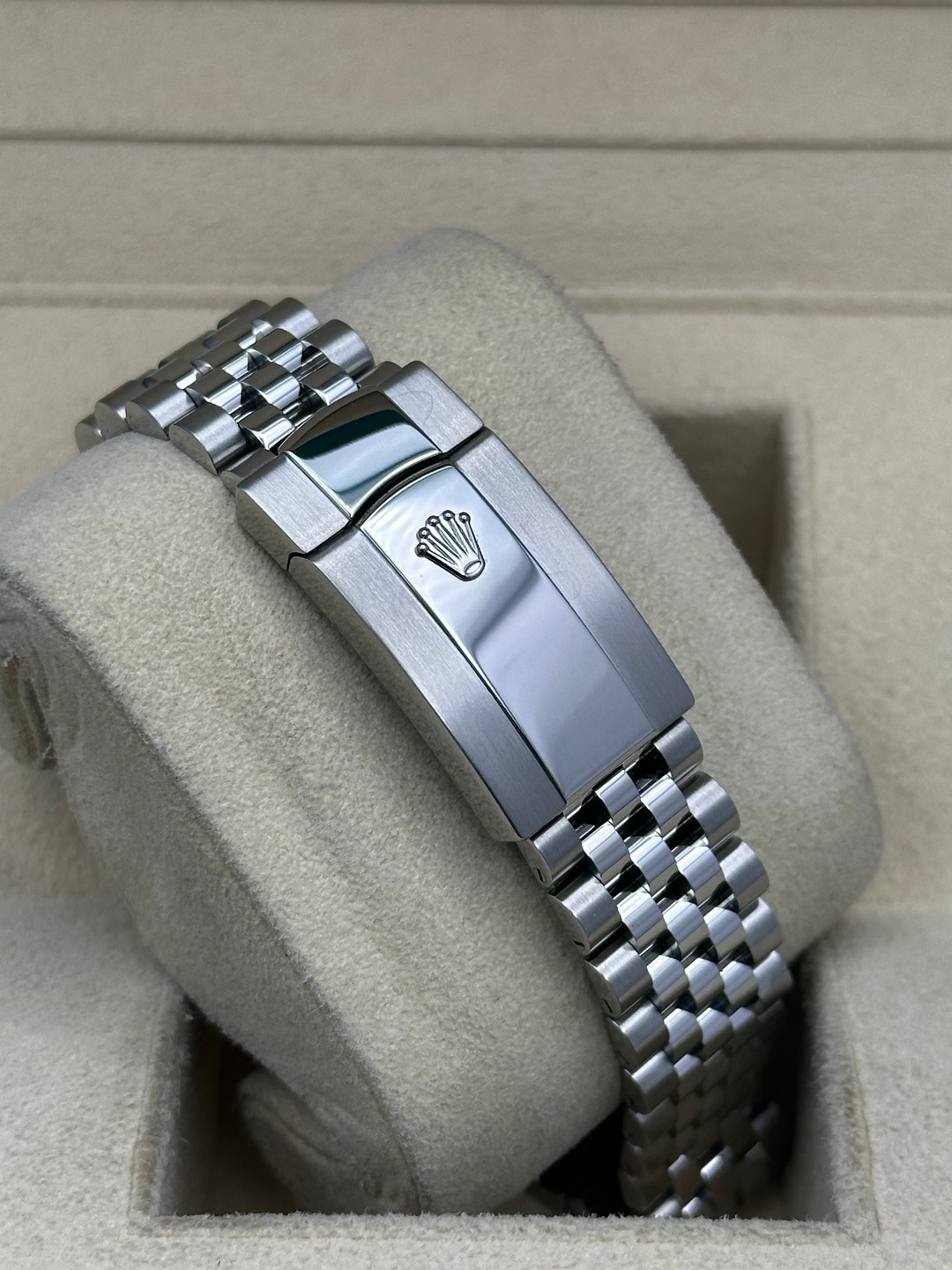 Rolex 126234 2021 White Roman Dial Box & Papers