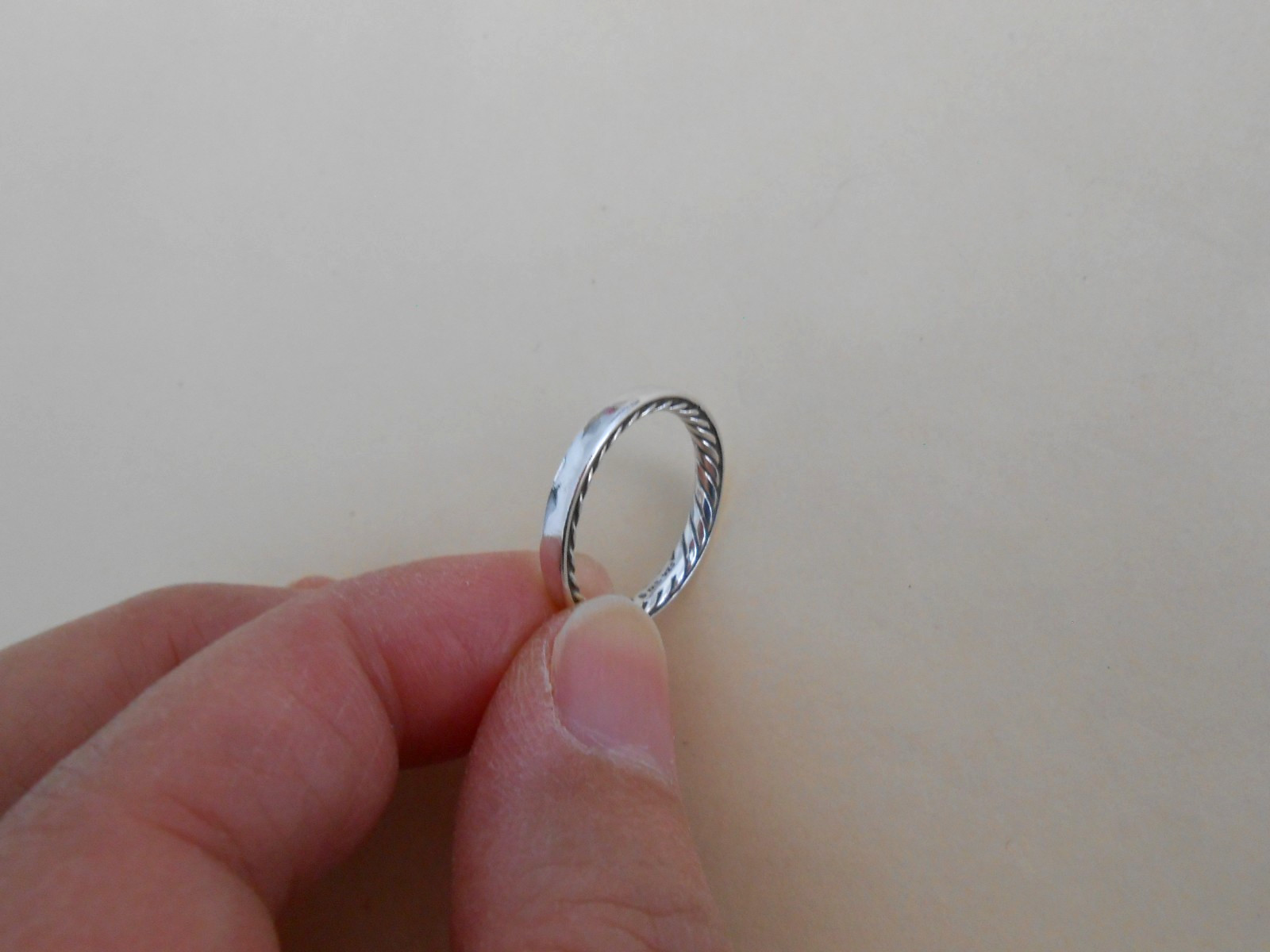 David Yurman Streamline Band Ring In Sterling Silver, 2 mm, Size 5.5