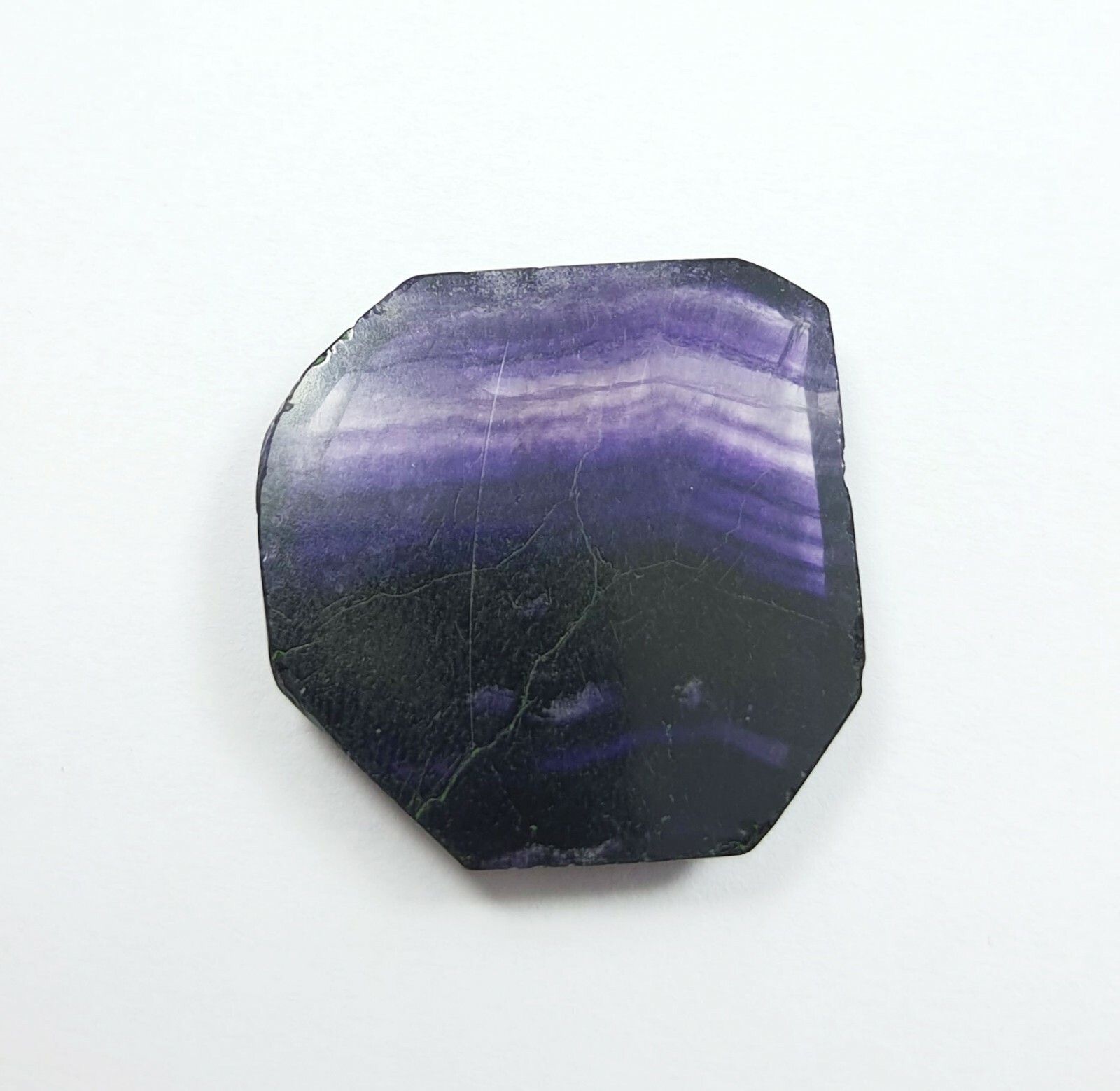 58.85Ct Natural Outstanding Bi Color Purple Fluorite Fancy Carved Loose Gemstone