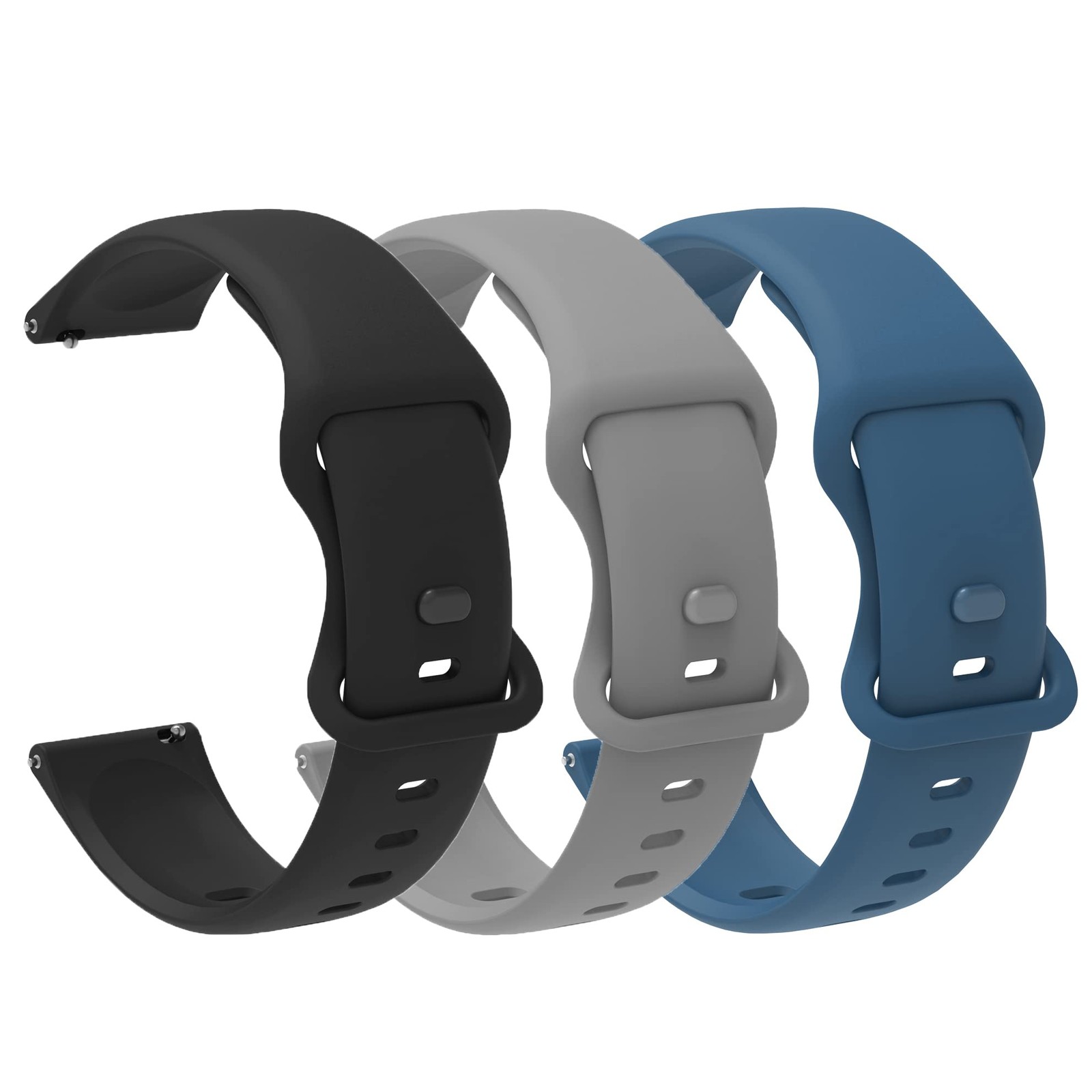 Compatible with Spade & Co Health Smartwatch 4 bands, New Soft Silicone Sport…